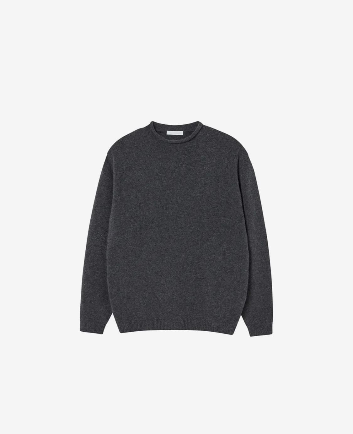 월스와일무브먼트 카멜&울 블랜디드 모크넥 니트 상품이미지1