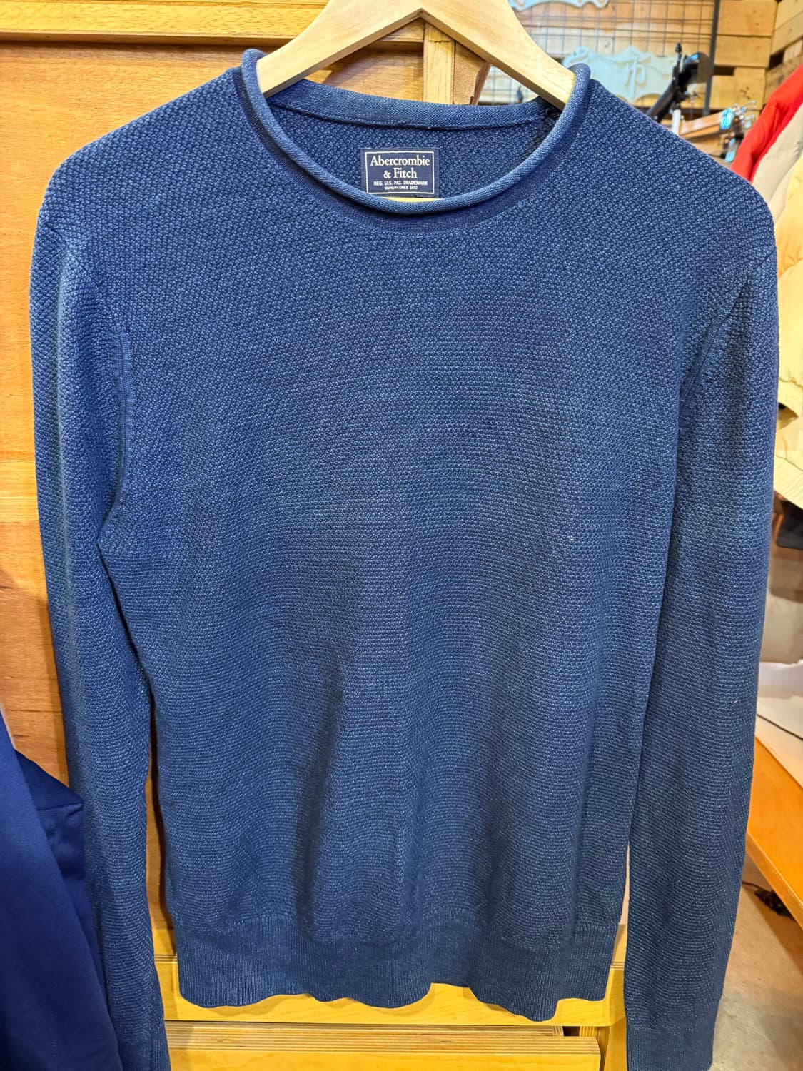 아베크롬비 네이비 니트 상품이미지1