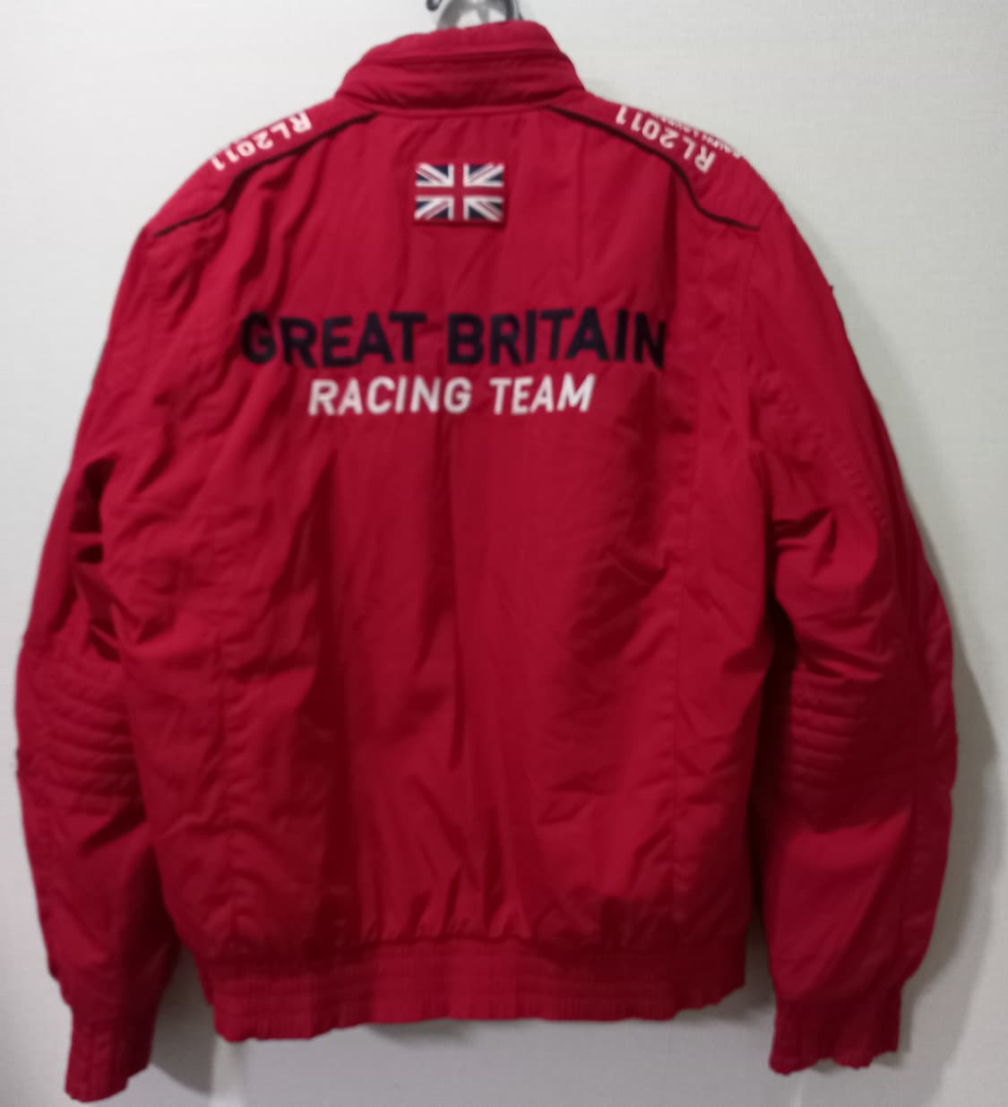 폴로 POLO 빅포니 레드 RL1 레이싱 자켓 95/M 상품이미지5