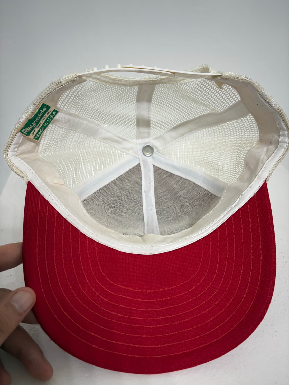 70's U.S Army engineer Mash Trucker cap  상품이미지5