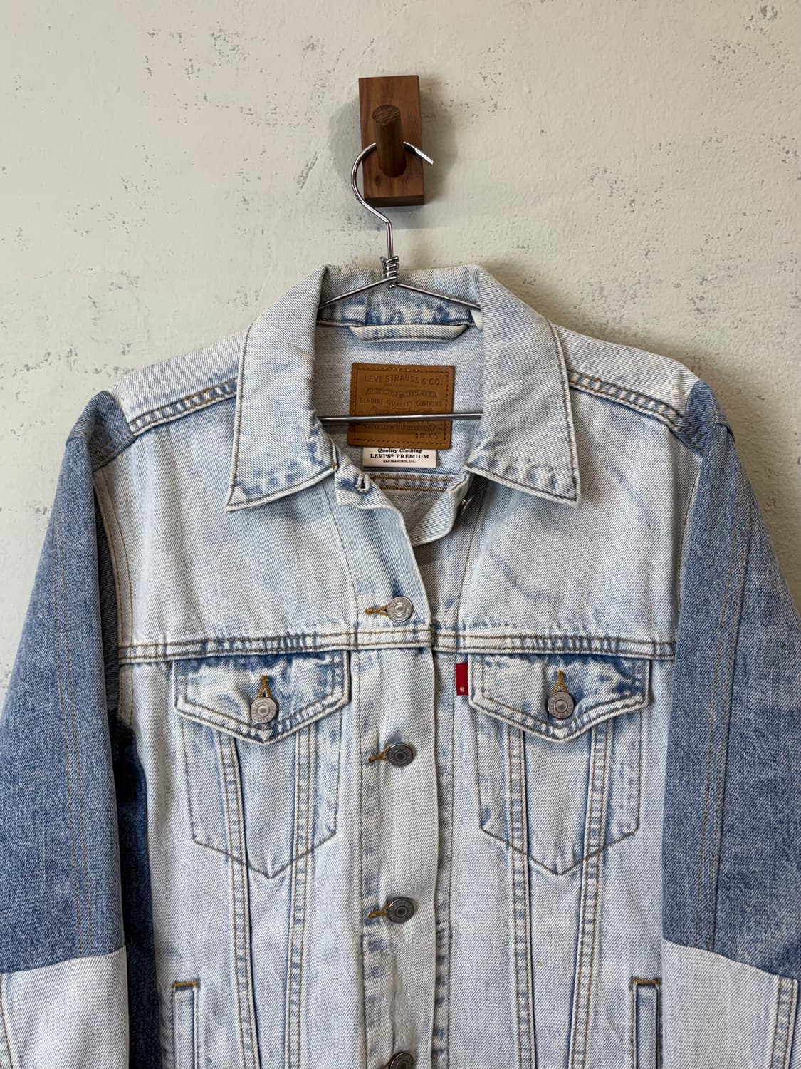 리바이스 프리미엄 리워크 크롭 데님 자켓 상품이미지5