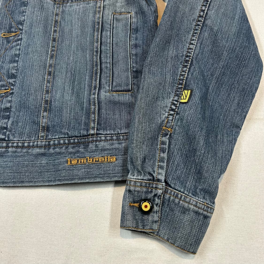 L) Lambretta 람브레타 데님 청 자켓 트러커 자켓 상품이미지4