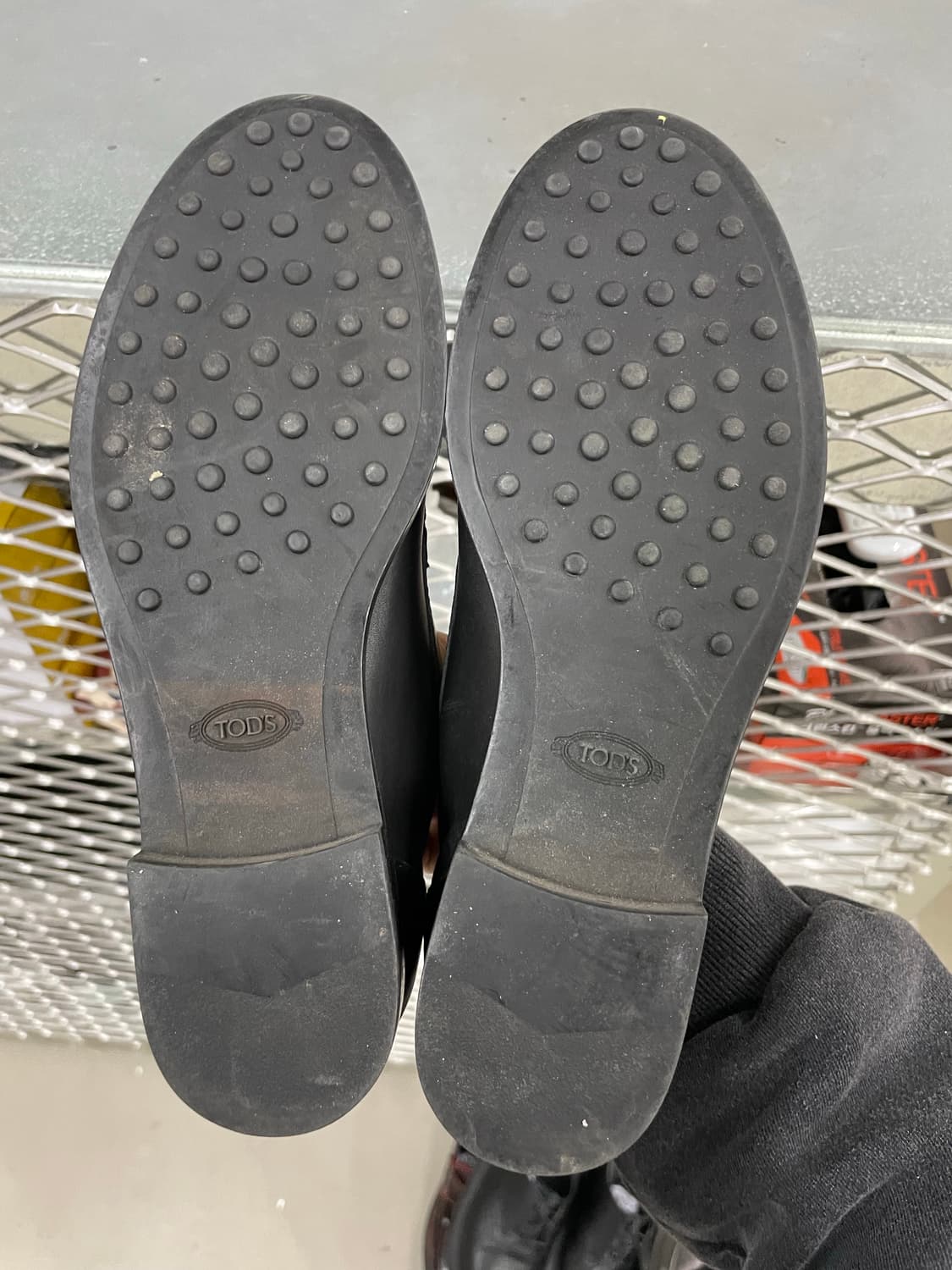 토즈 블랙 레더 페니 로퍼 w37 상품이미지6