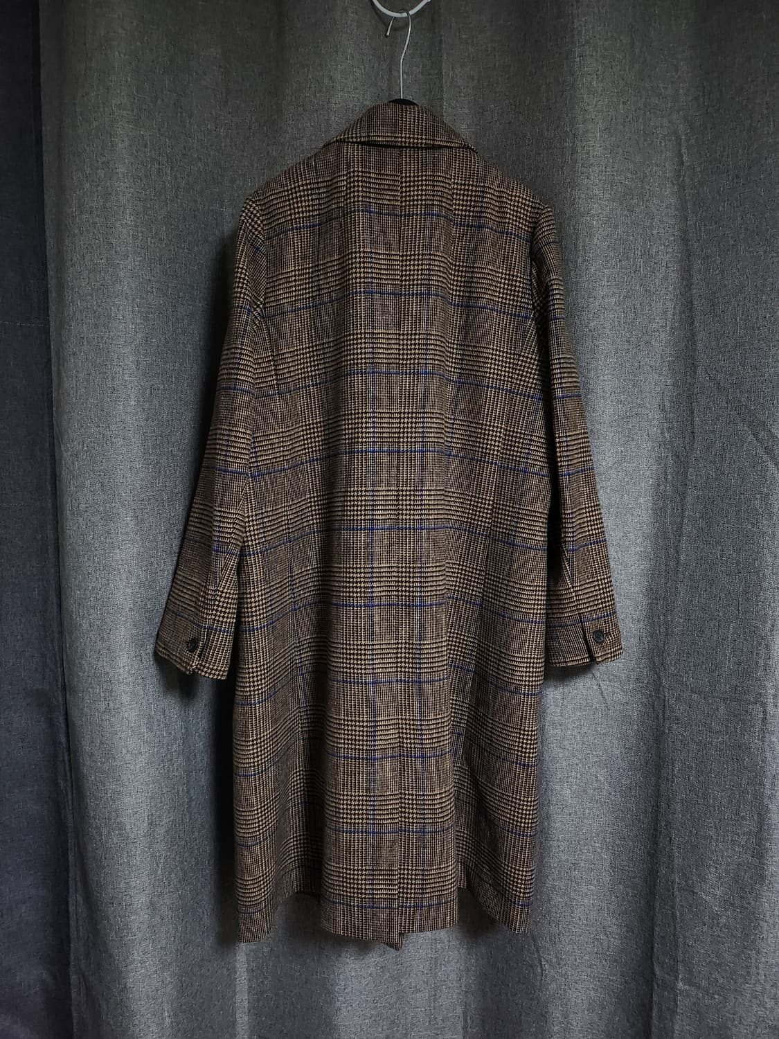 머스트비 체크 클래식 코트 상품이미지4