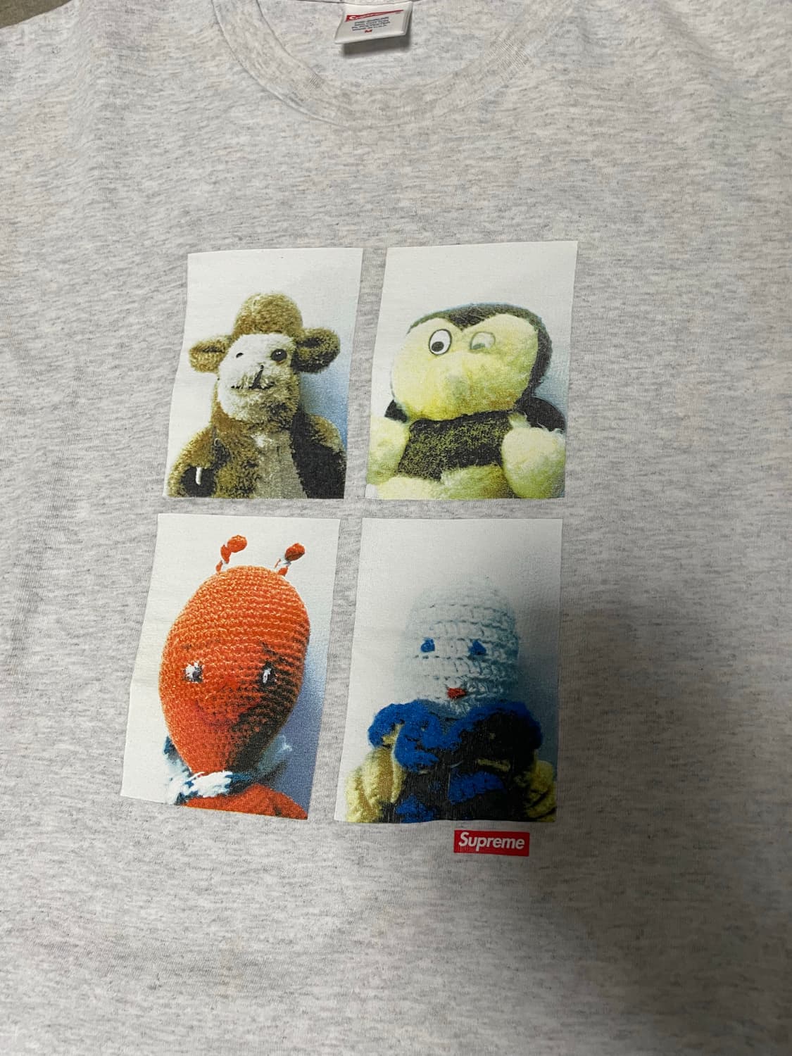슈프림 마이크 켈리 mike kelley 그레이 반팔 티셔츠 상품이미지2