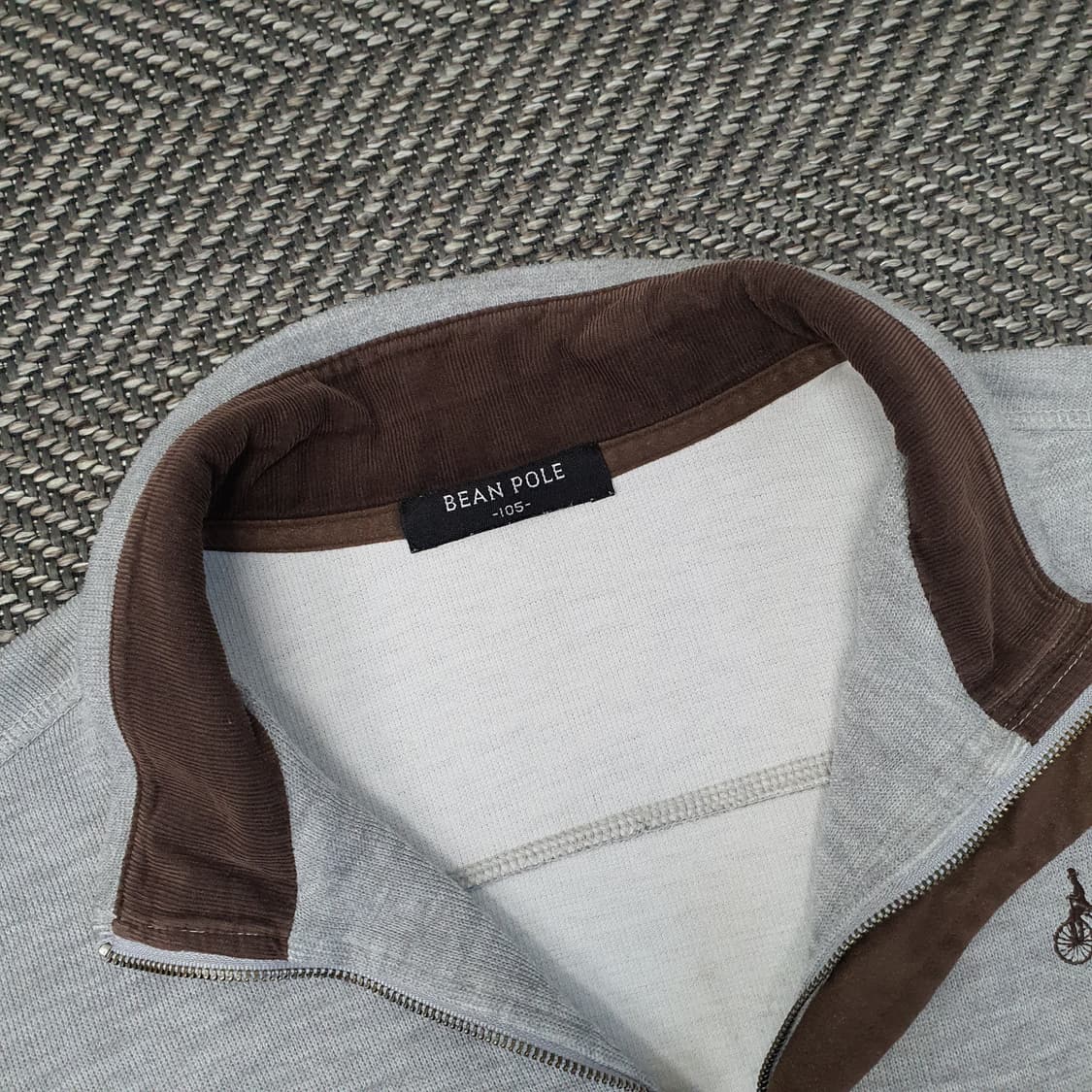 빈폴 하프집업 긴팔티 남자105 상품이미지2