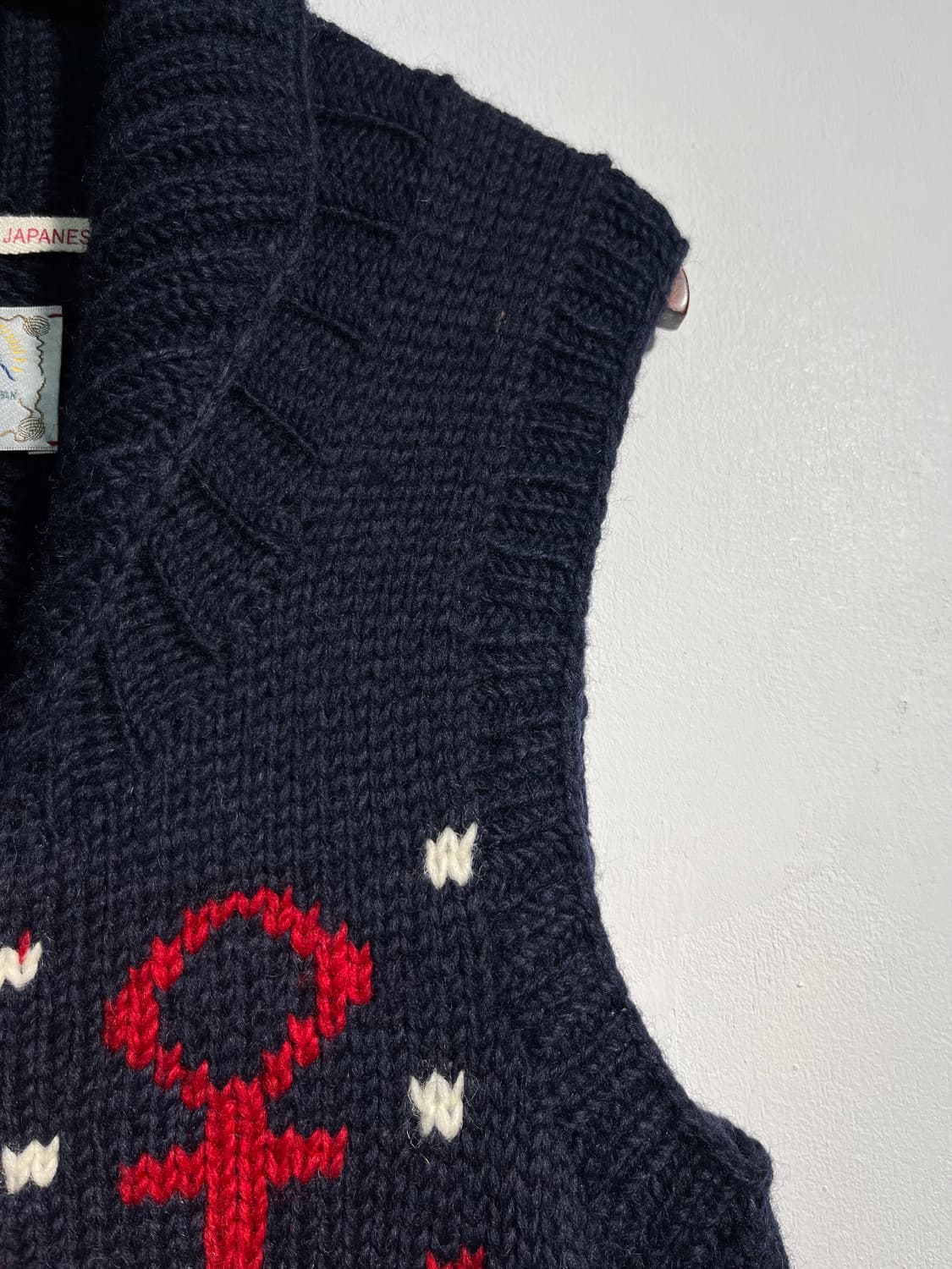 Hand made wool vest (made in nep) 상품이미지4