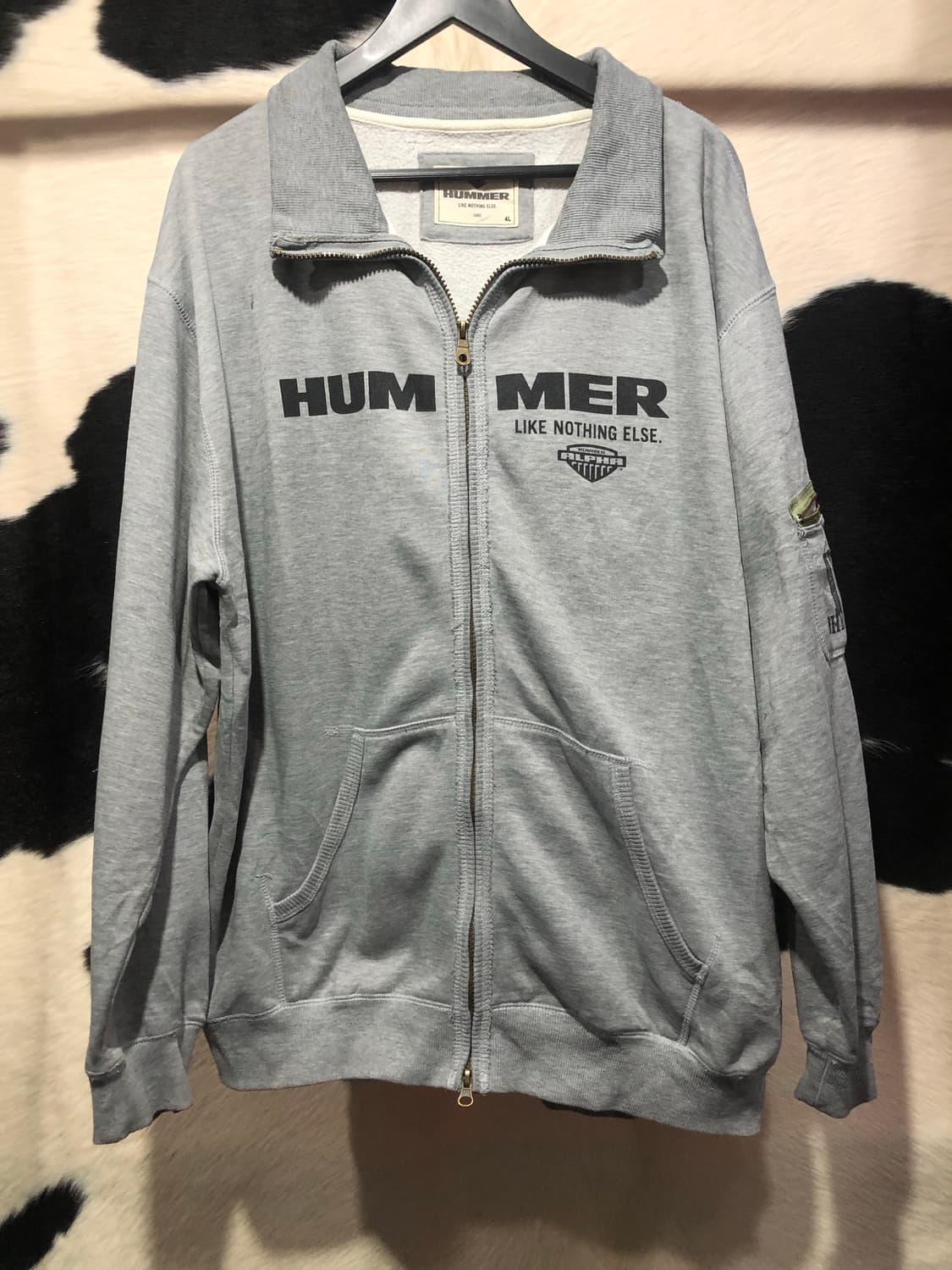 HUMMER 그레이 집업  상품이미지2