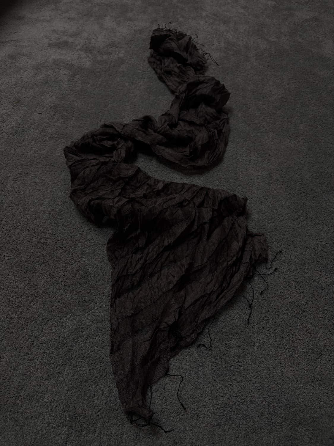 Vintage v-kei punk mood scarf 상품이미지1