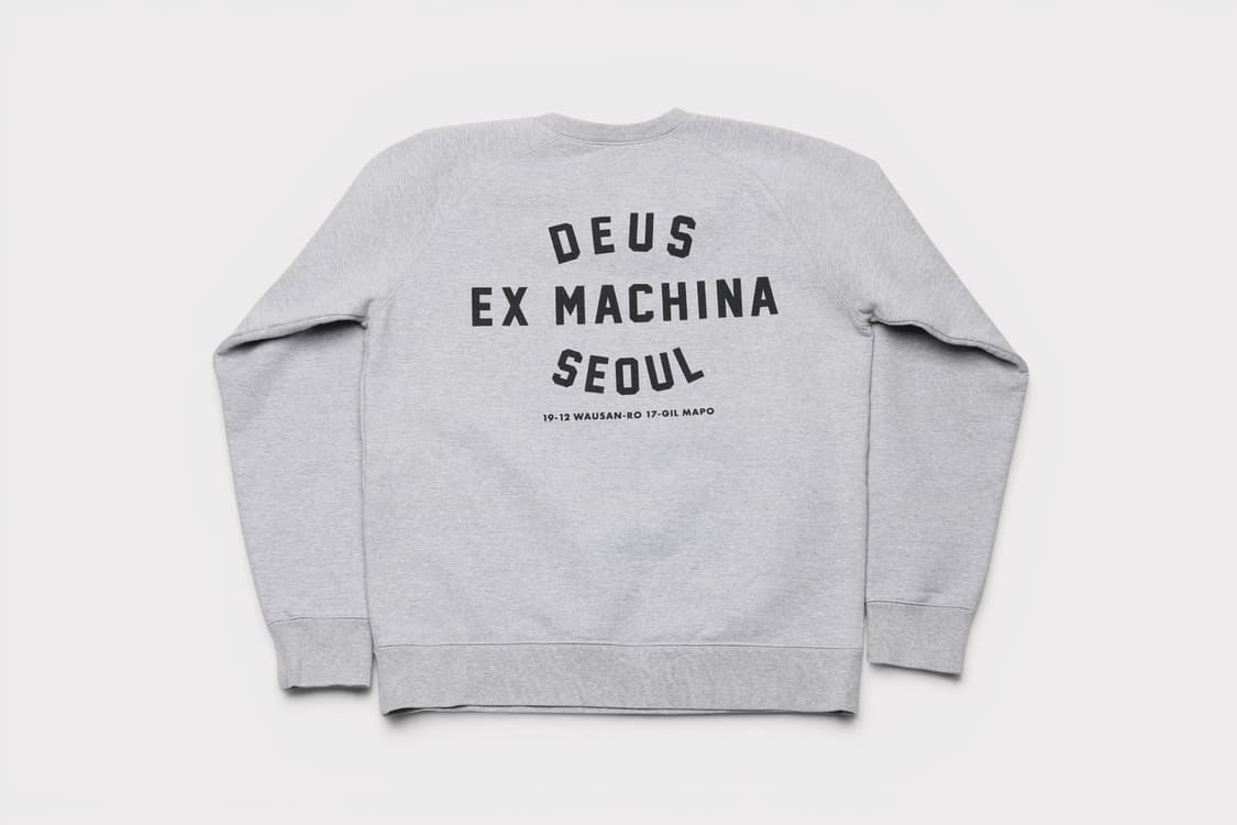 [M] 데우스 엑스 마키나 서울 컬리지 어드레스 스웻셔츠 상품이미지1