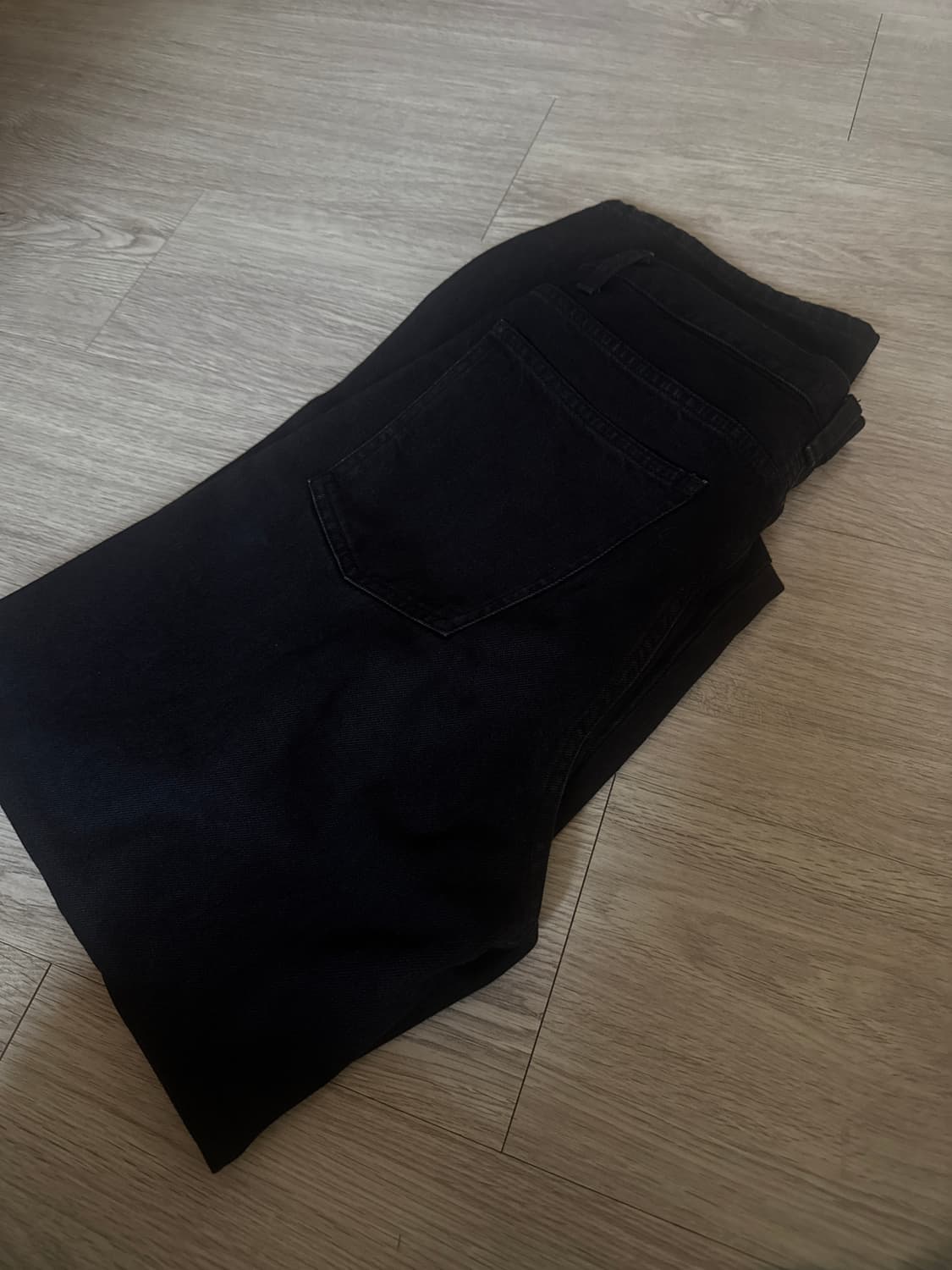 유니클로U 턱 데님 팬츠 26 (공홈 품절) 상품이미지3