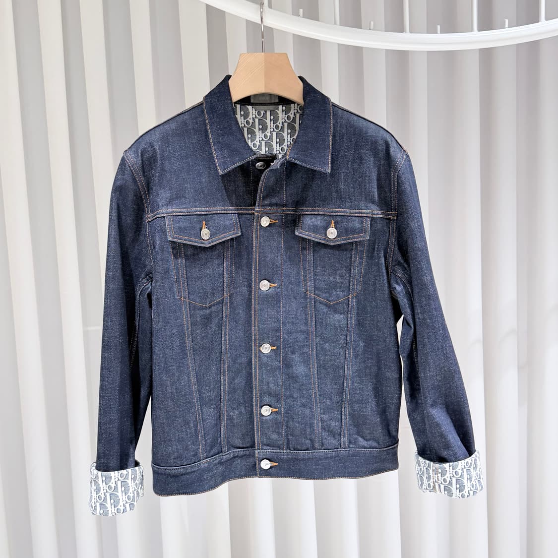 50 / 디올 오블리크 데님 청자켓 상품이미지3