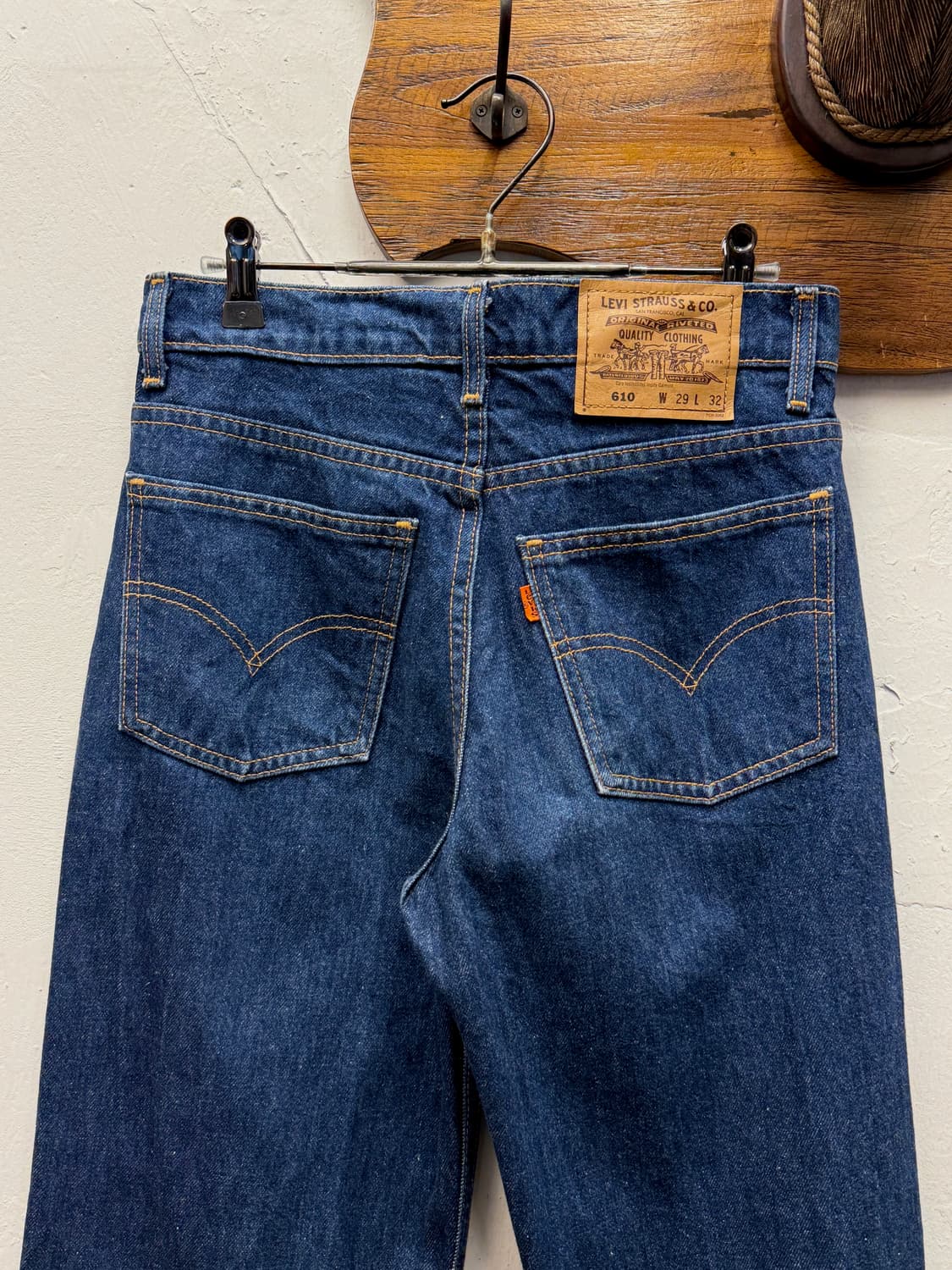 90s Levi's 610 Orange Tab Tapered Denim  상품이미지1