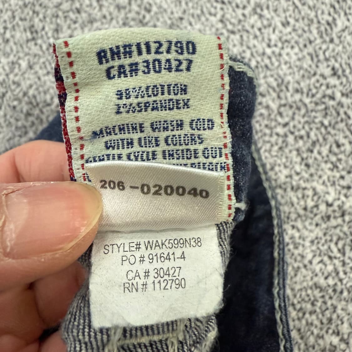 [24] 트루릴리전 여성 슬림 스키니 데님팬츠 0109T1 상품이미지5