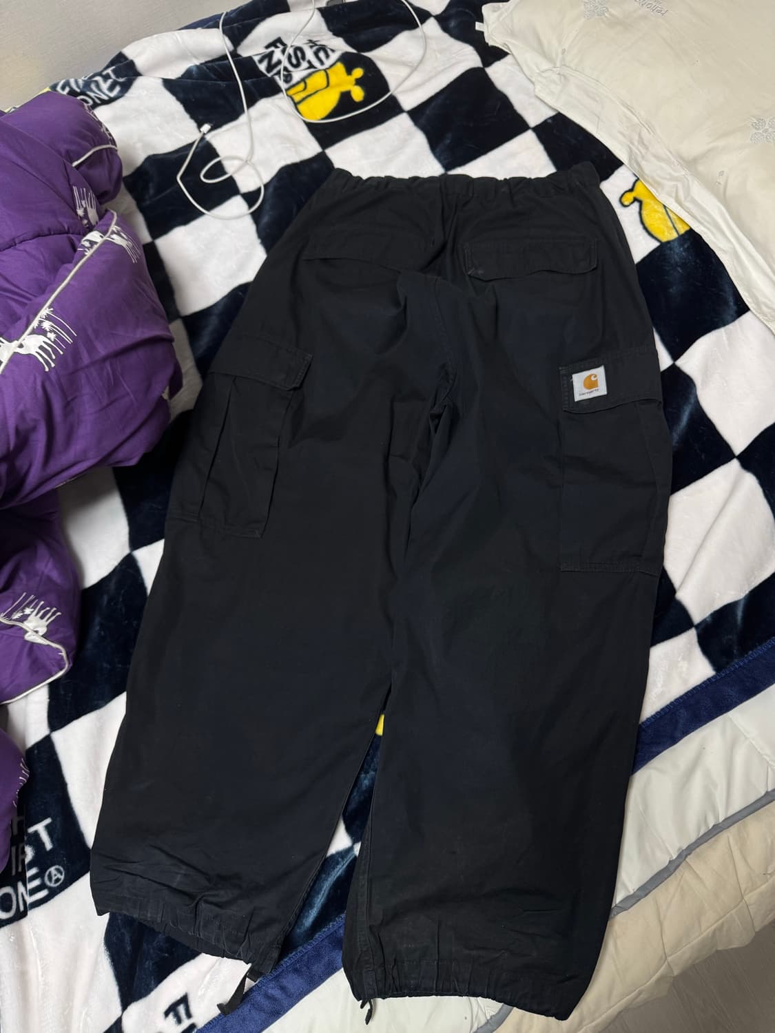 칼하트wip 제트 카고팬츠 블랙 L 상품이미지2