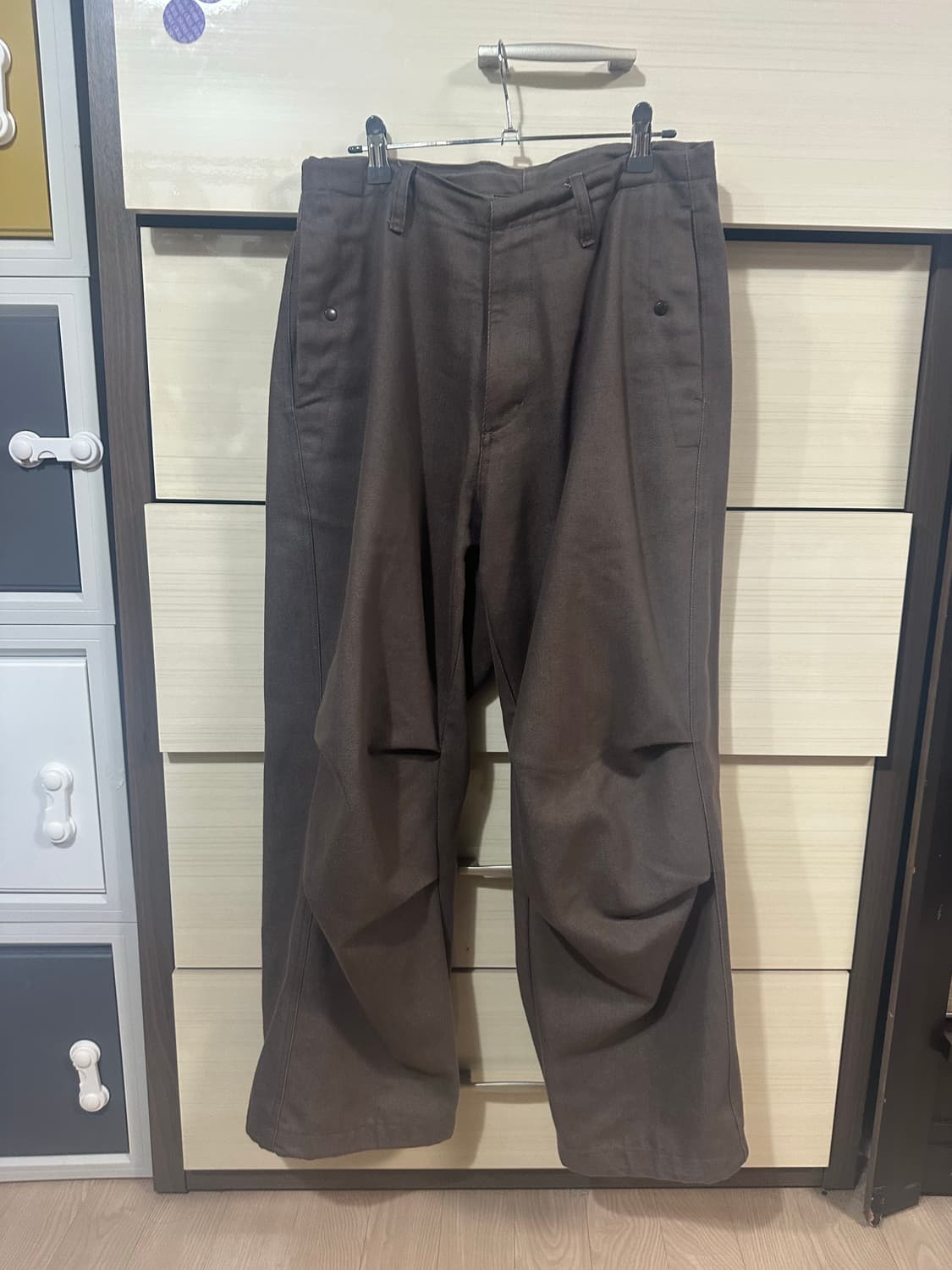 Snow Jeans Washed Brown s사이즈 상품이미지1