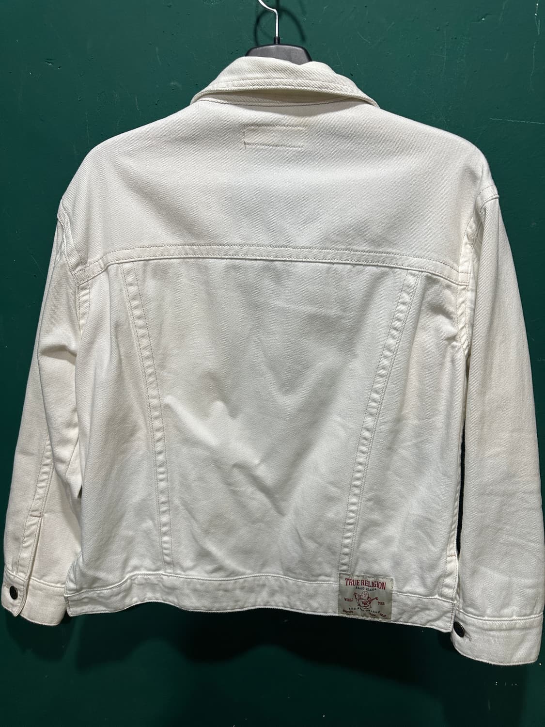 트루릴리전 화이트 트러커자켓 95 상품이미지2