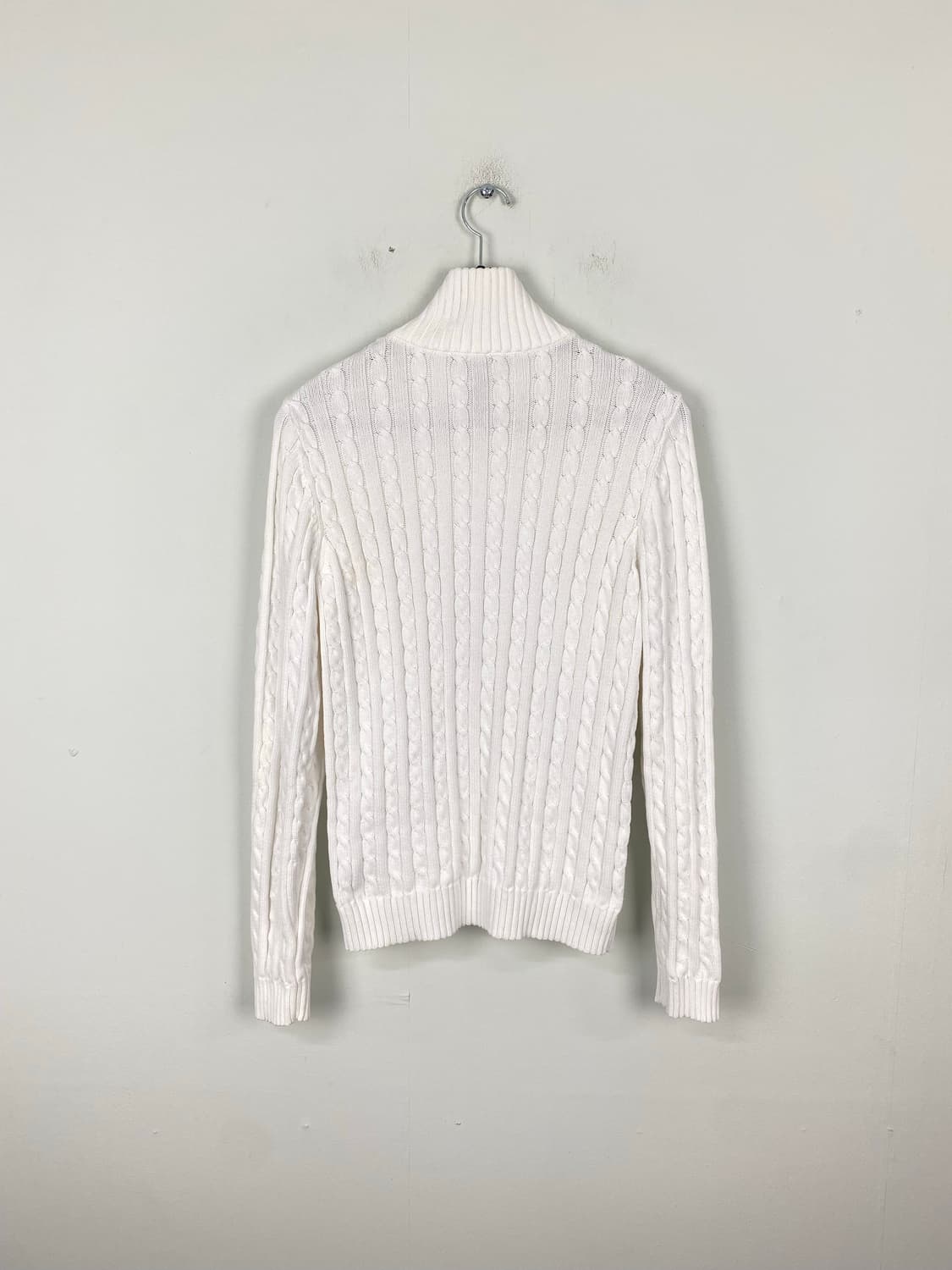 랄프로렌 폴로 꽈배기 니트 집업 M <666> 상품이미지2