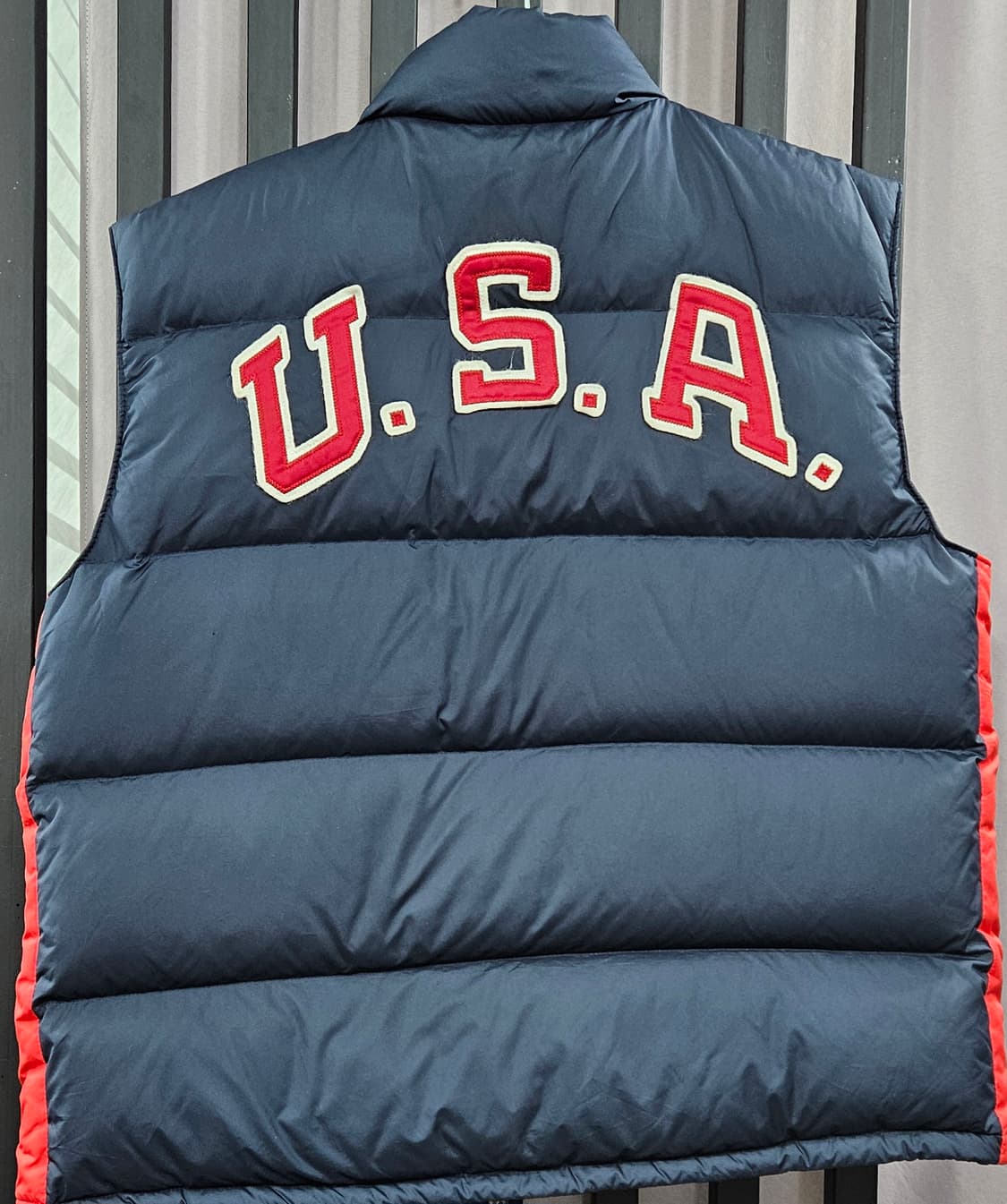 (희귀)폴로  팀 USA 밴쿠버 2010동계올림픽 다운푸퍼 베스트 L 상품이미지2