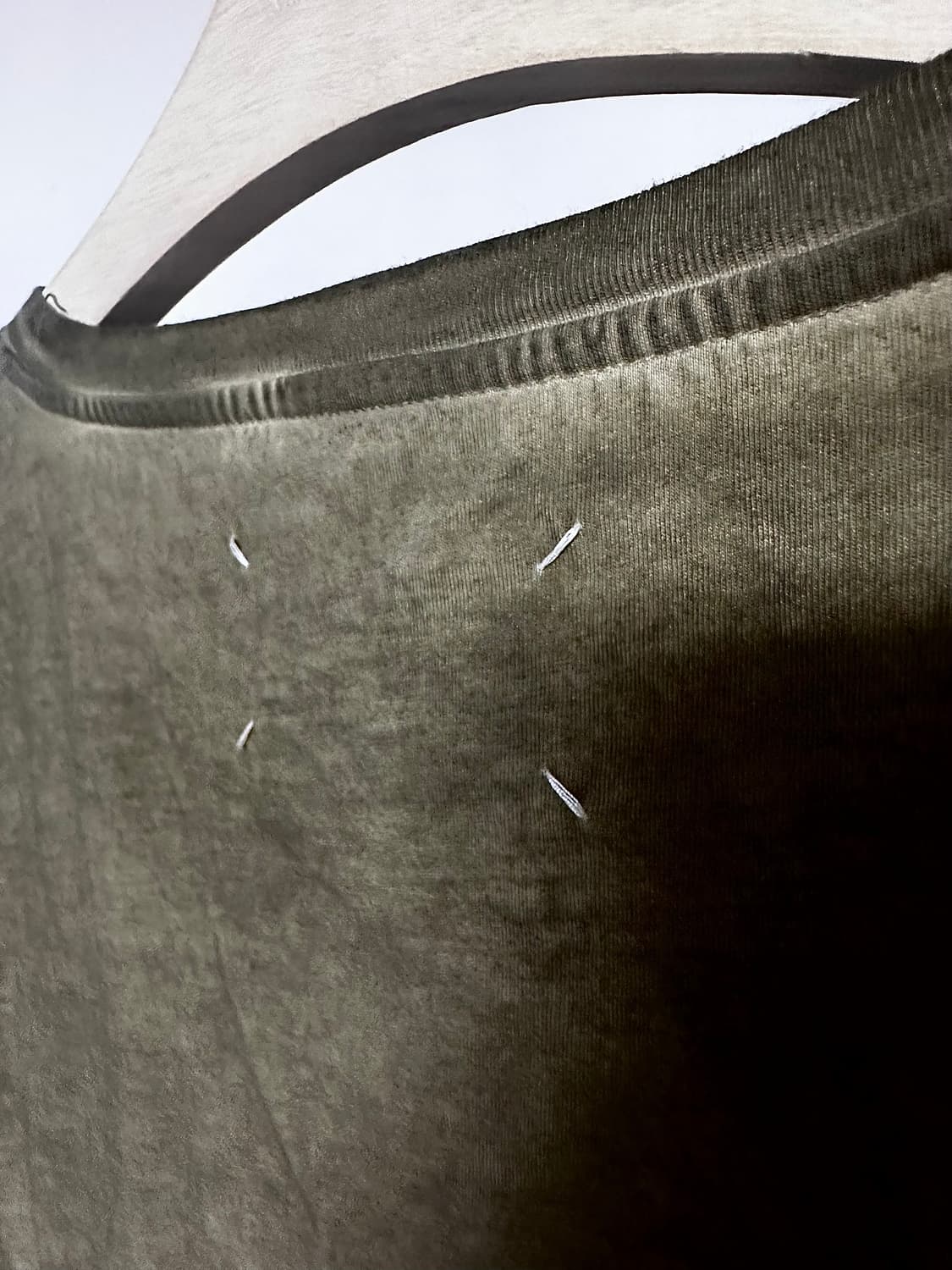 Maison Margiela 카키 워시드 슬리브  상품이미지10
