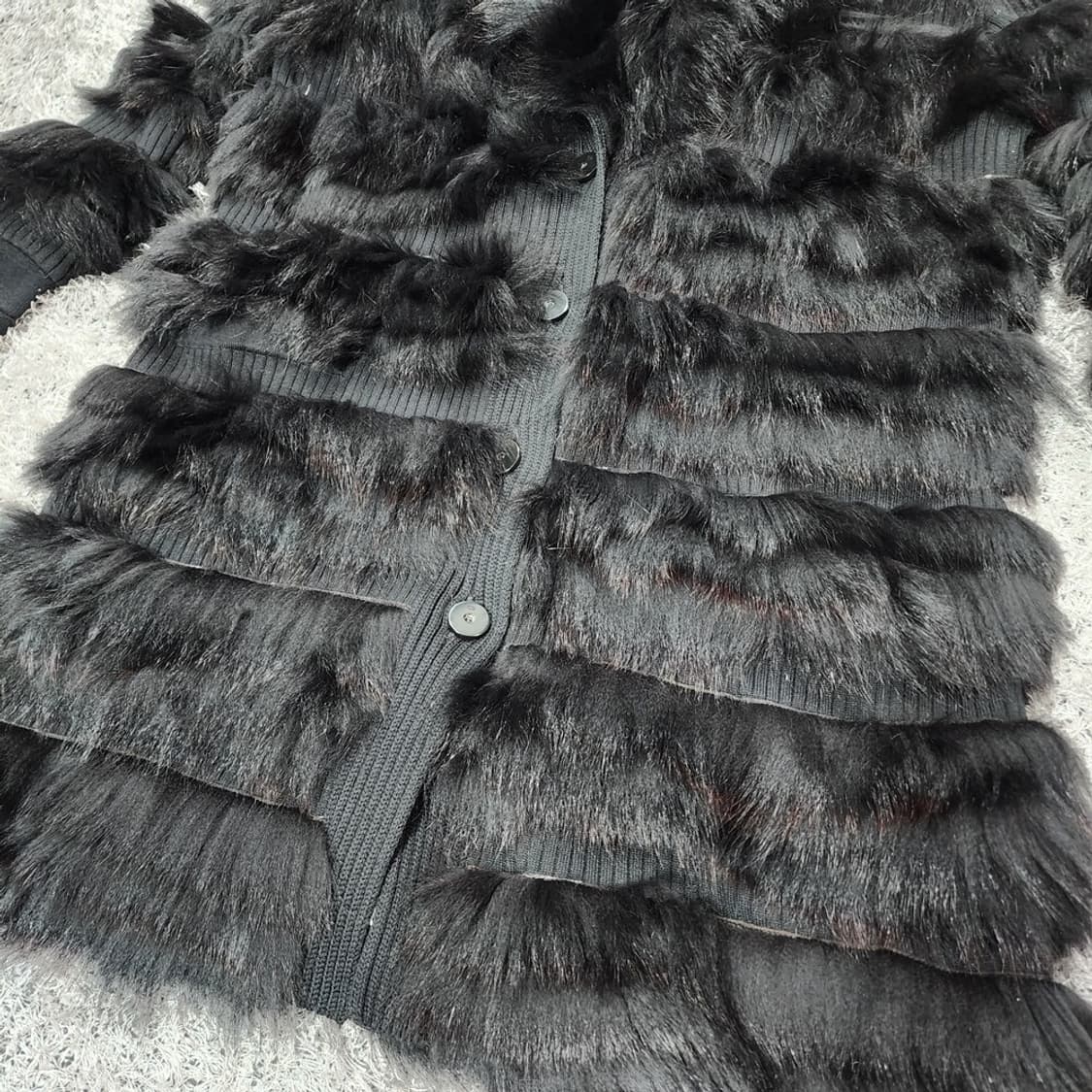 에스까다 폭스 니트 코트 40 상품이미지3