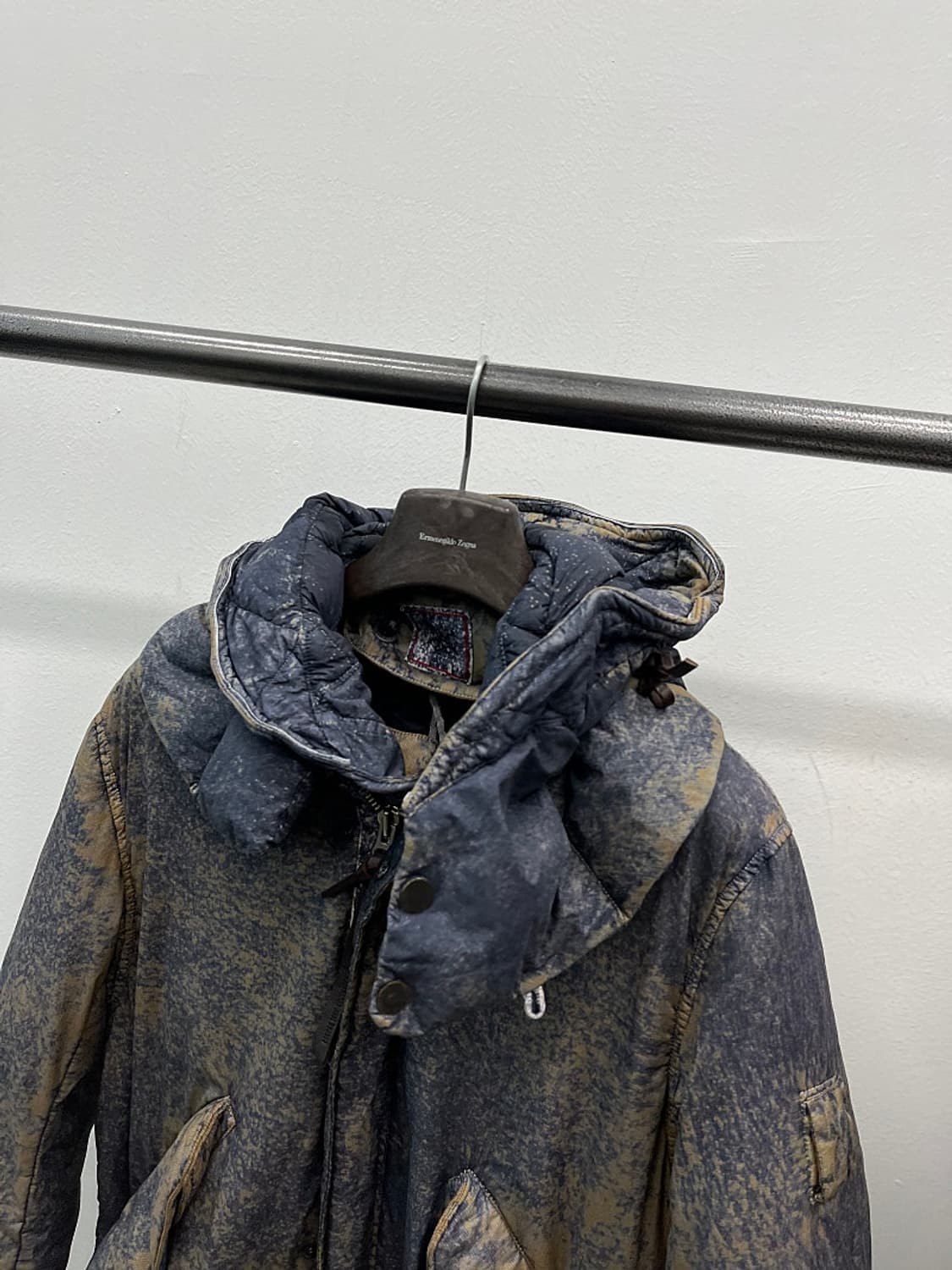 95-100) 그런지존오케스트라 가먼트다잉 야상패딩  상품이미지3