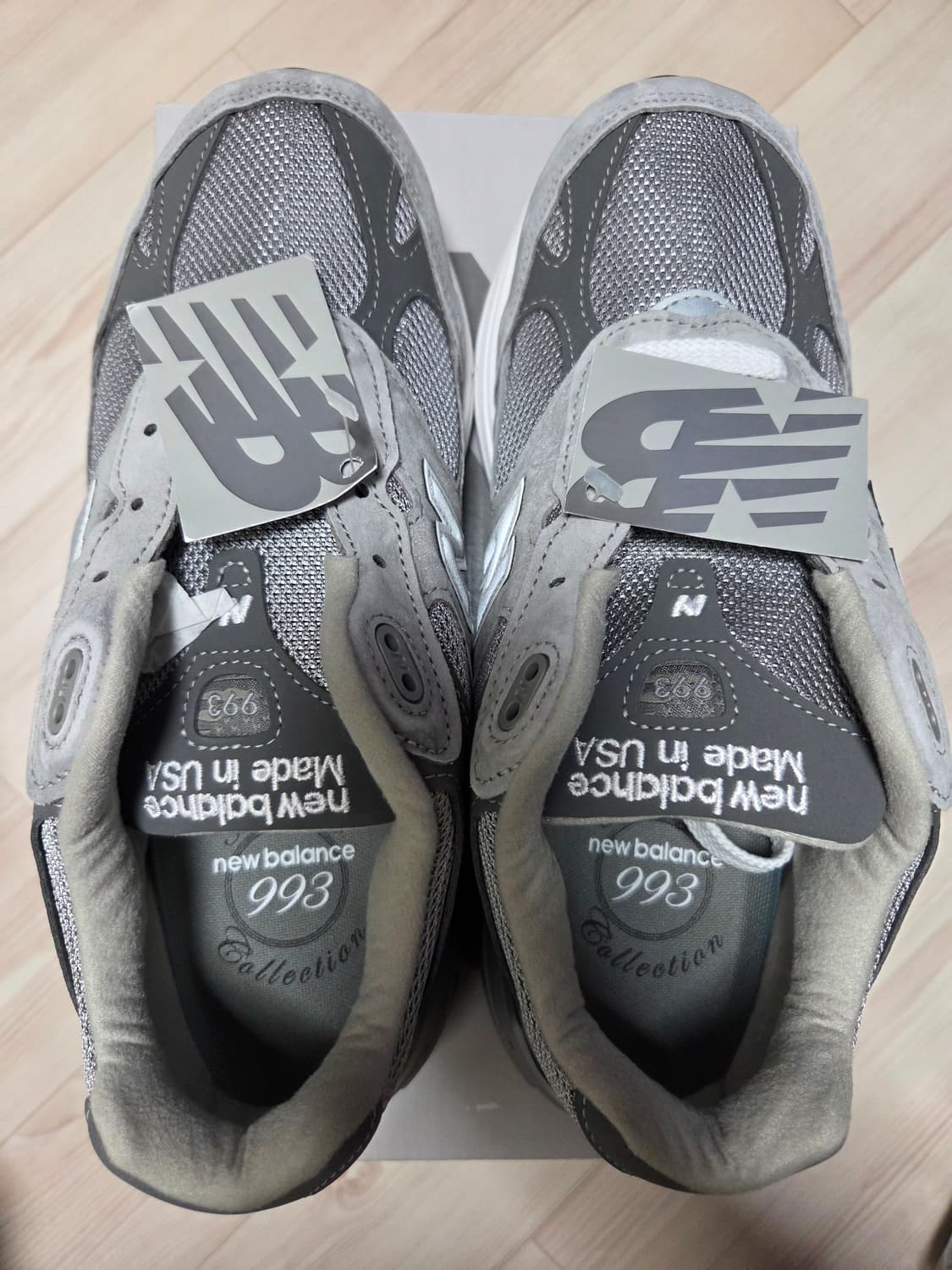 (W) 뉴발란스 993 메이드 인 USA - 그레이 팝니다. 상품이미지6