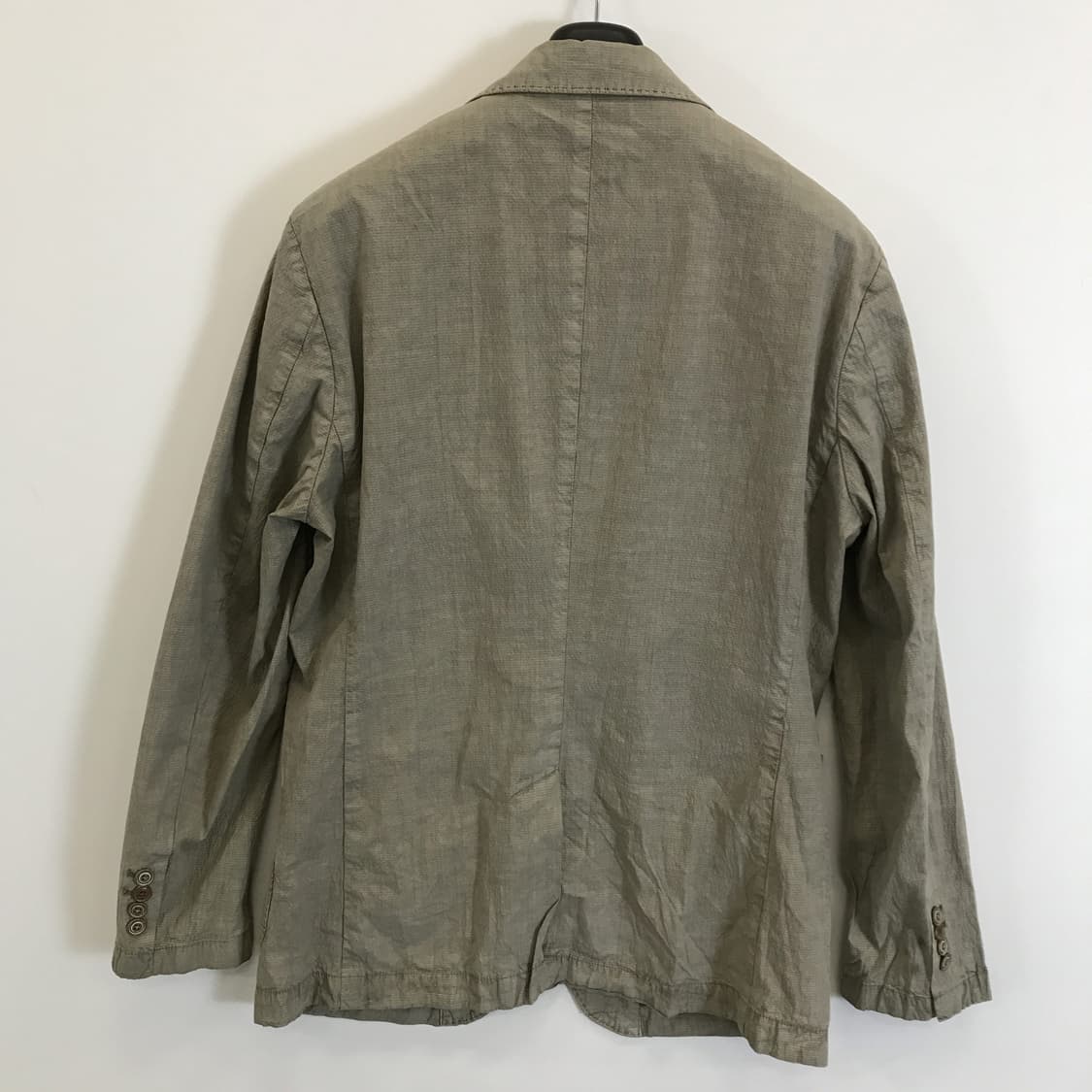 헨리코튼 이태리 가먼트다잉 코튼자켓 [100] 상품이미지4