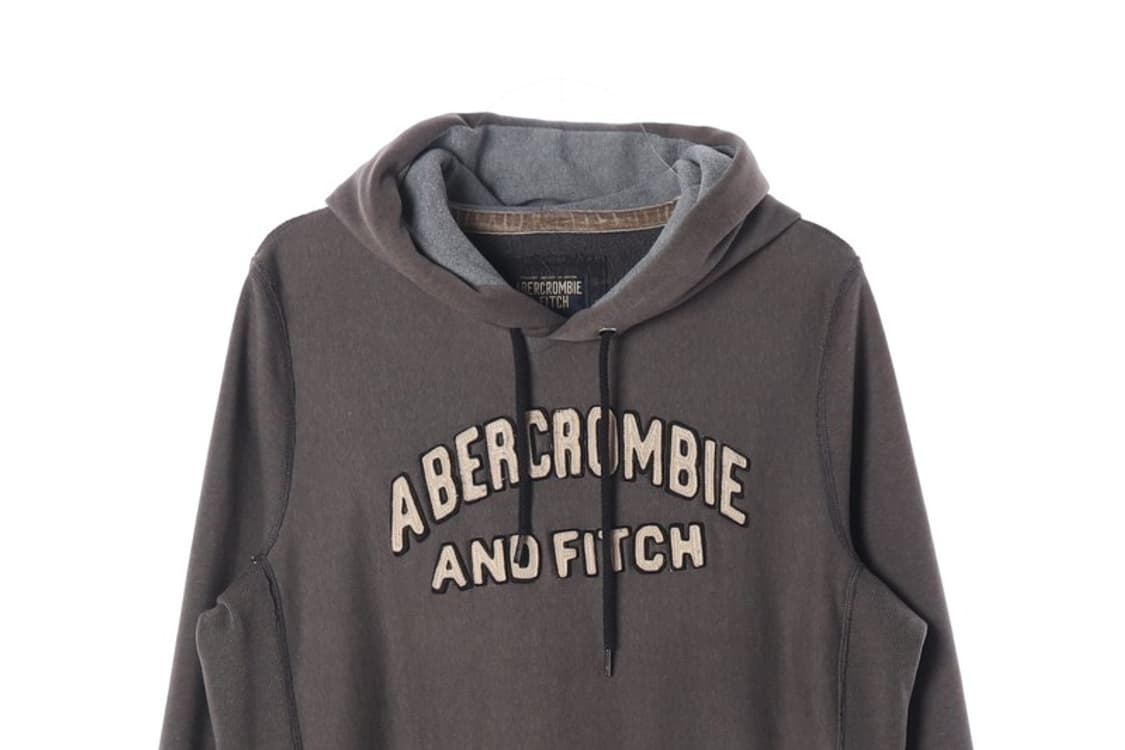 아베크롬비 아치 로고 자수 후드티 L 상품이미지3