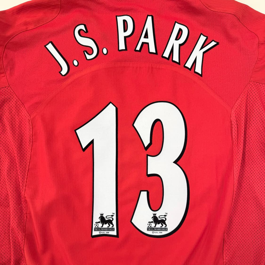 04-06 맨유 홈 박지성 유니폼 상품이미지2