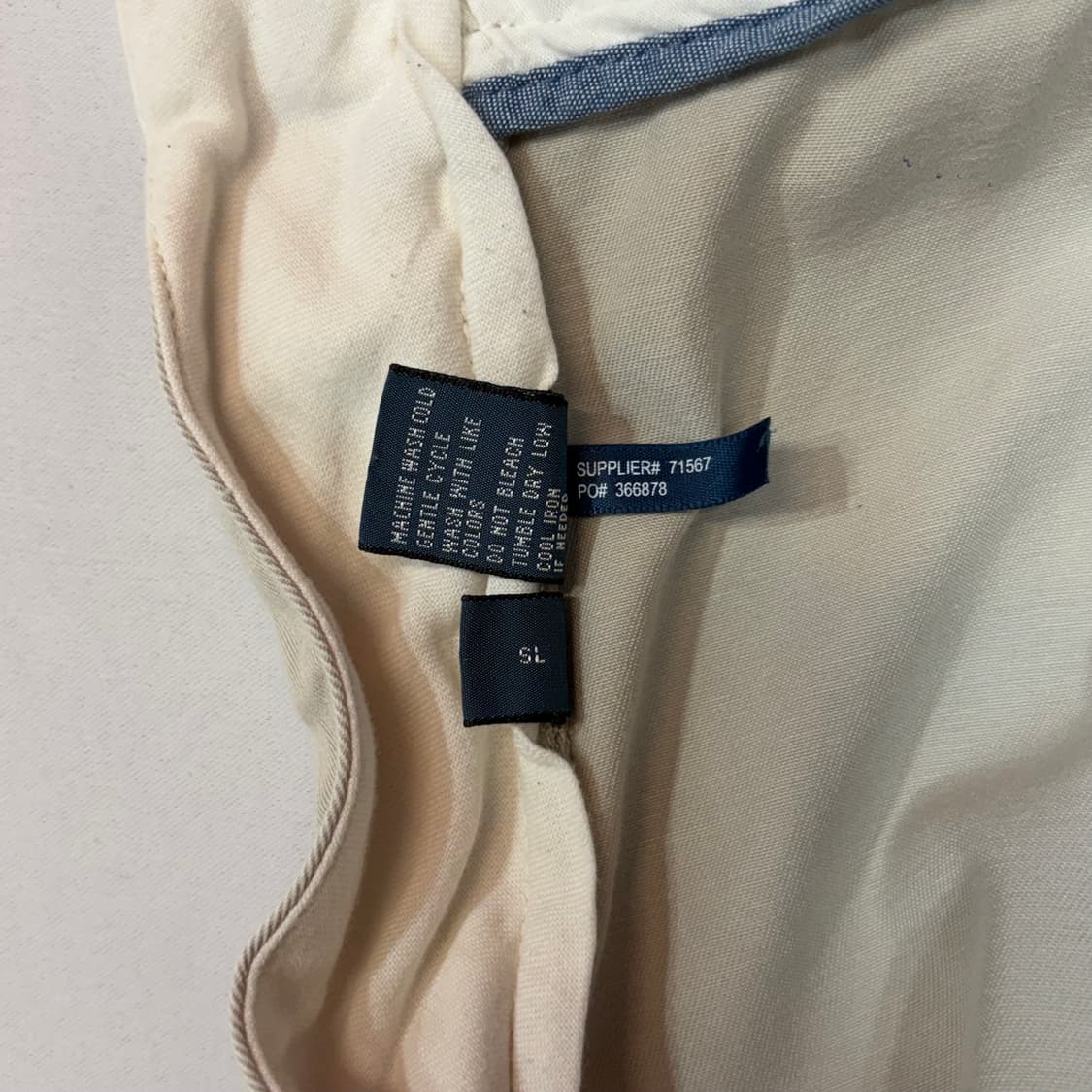 폴로 랄프로렌 와이드 치노 팬츠 (40) 상품이미지8