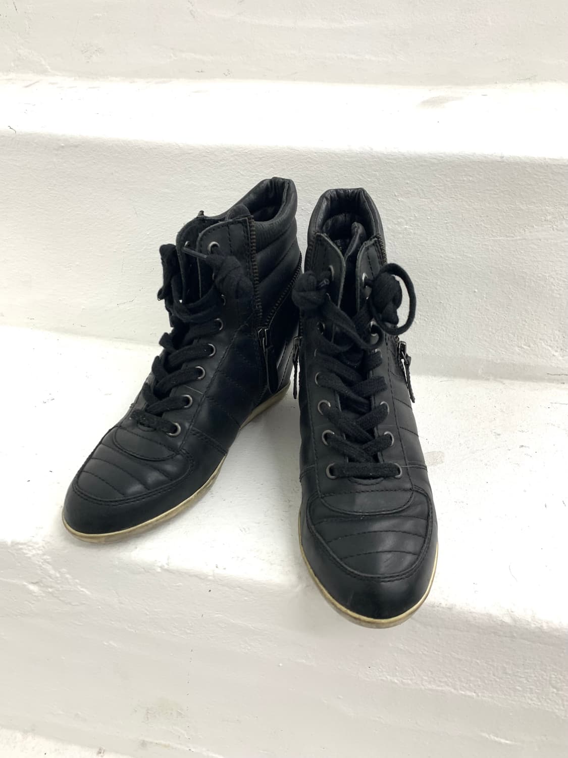 Ash wedge ankle leather boots   상품이미지1