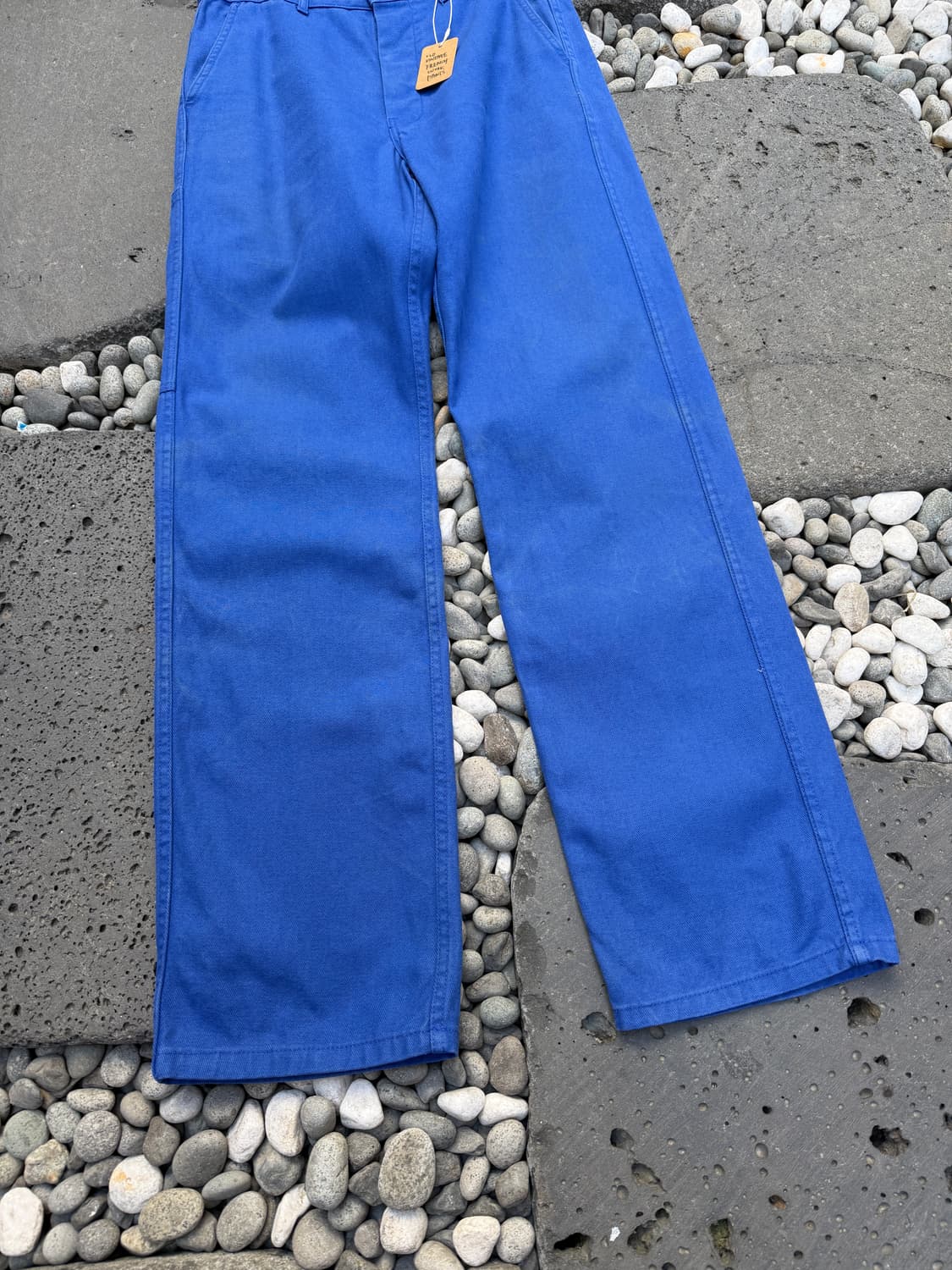 OLD VINTAGE WASHED BLUE FRENCH 프렌치워크팬츠 상품이미지6