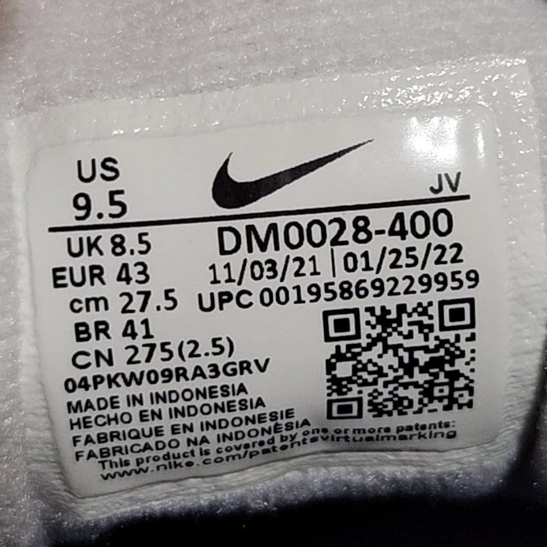 나이키 에어맥스97 275 OG 아틀란틱 상품이미지8