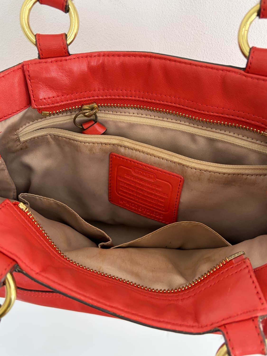 COACH leather bag   상품이미지4
