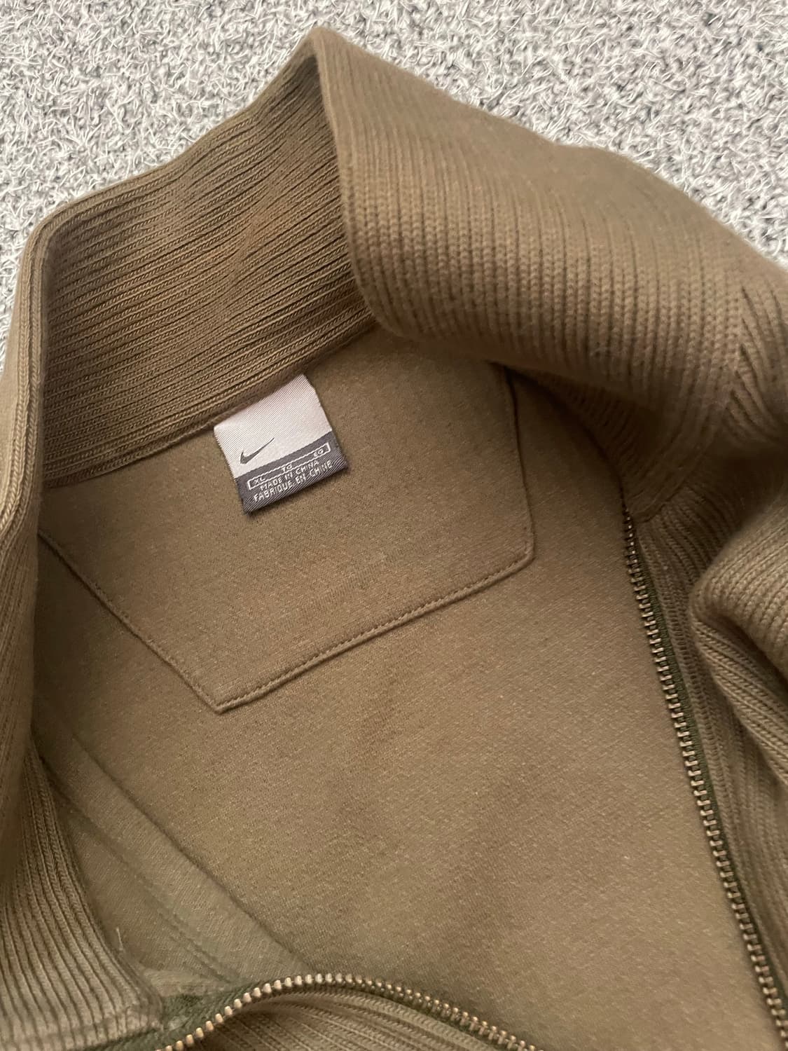 nike drivers cotton 니트 집업 XL 상품이미지8