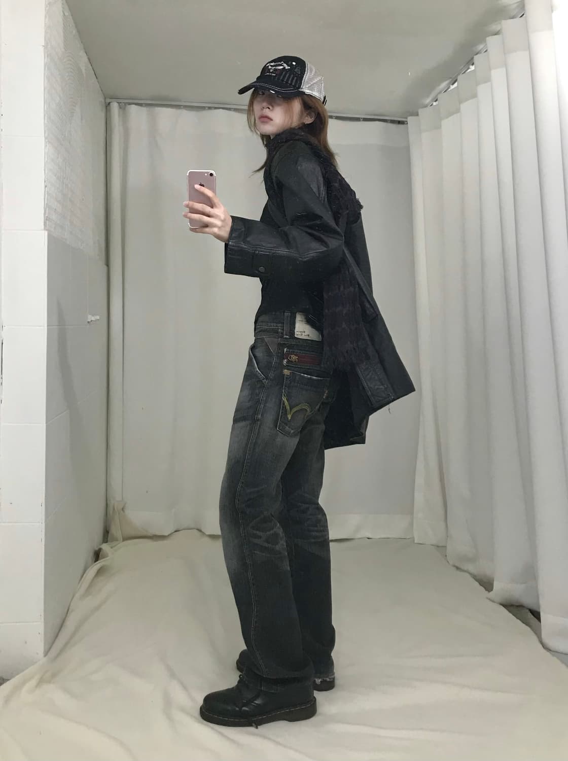 에드윈 펑크 오리엔탈 블랙 시크 코디 세트 상품이미지1