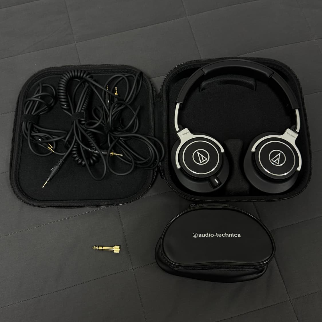 오디오테크니카 모니터링 헤드폰 ATH-M70x 플래그쉽 모델 새상품 상품이미지2