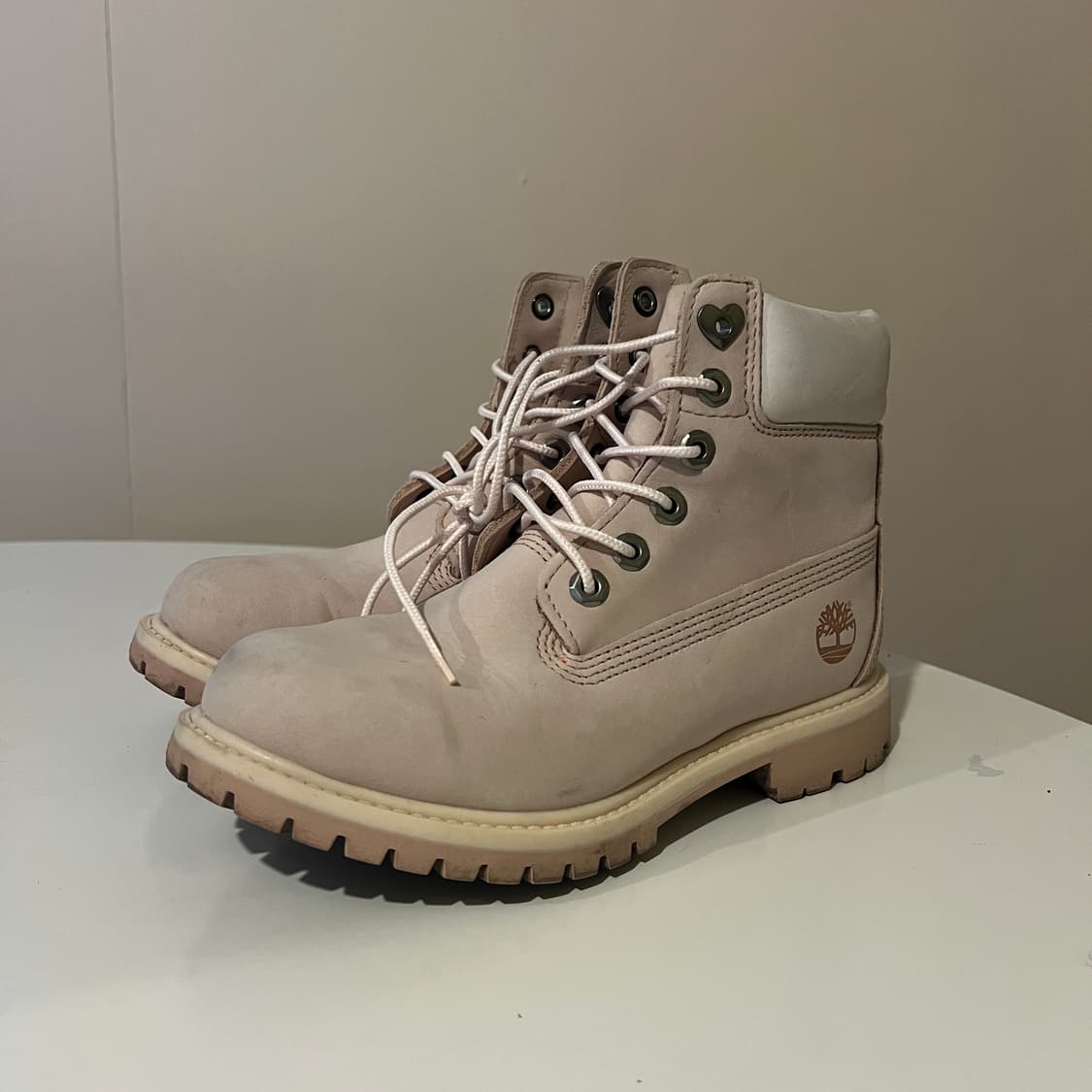 팀버랜드 6인치 프리미엄 워터프루프 부츠 라이트 핑크 상품이미지1