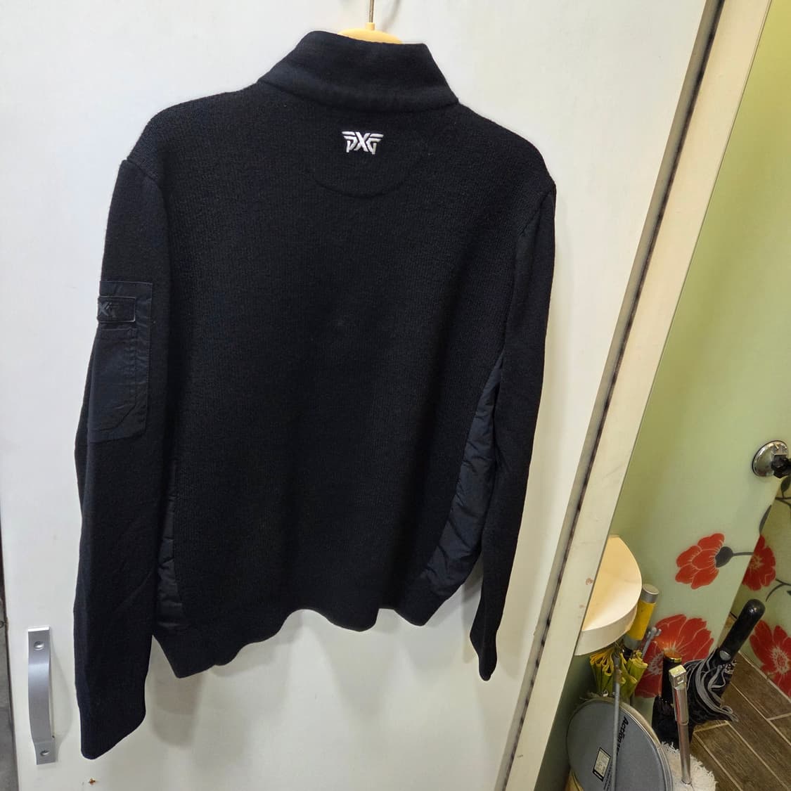 pxg 폴라 하프 니트 집업 상품이미지6