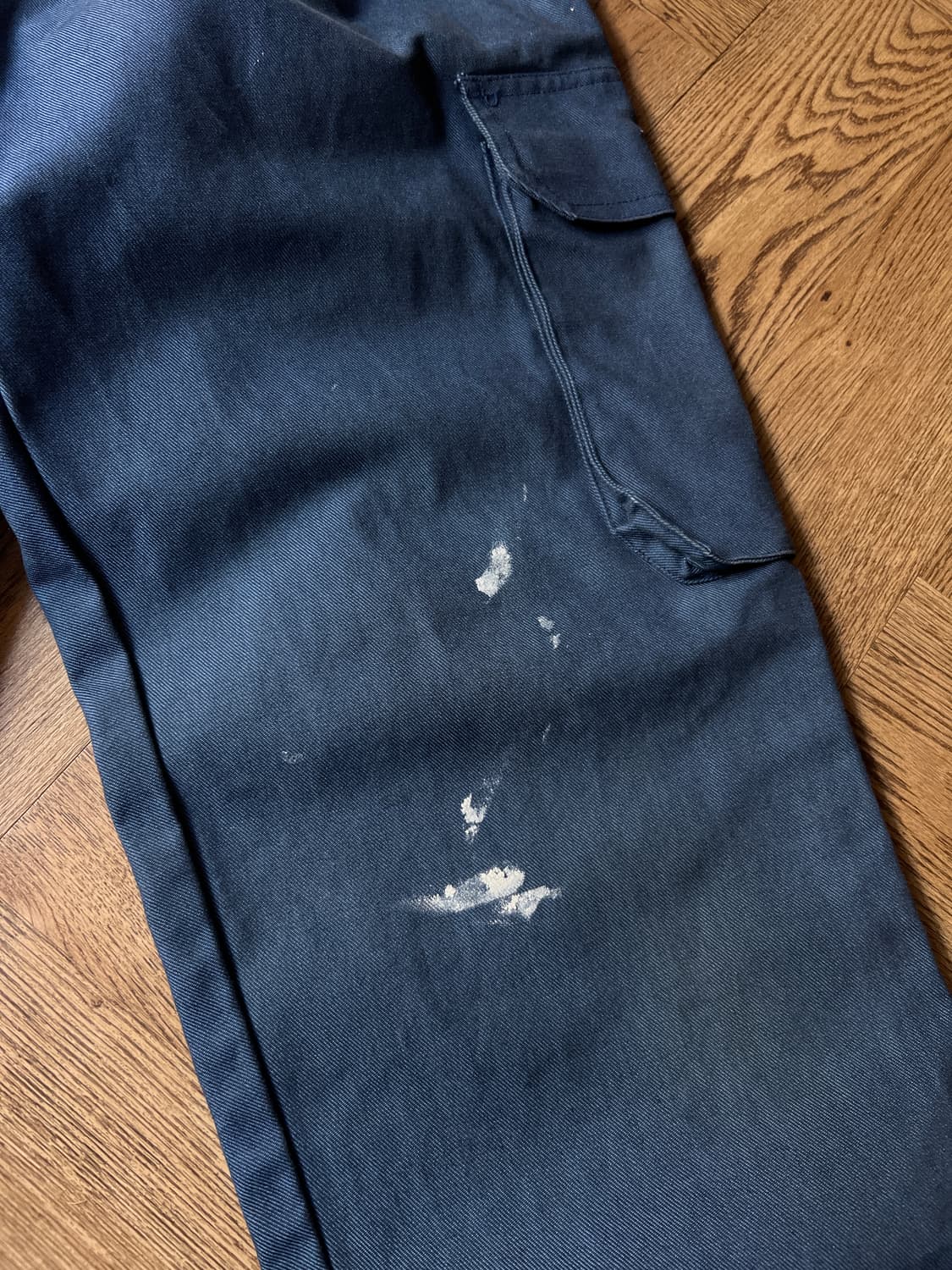 [33]00's 빈티지 페인팅 프렌치 카고 워크팬츠 상품이미지3