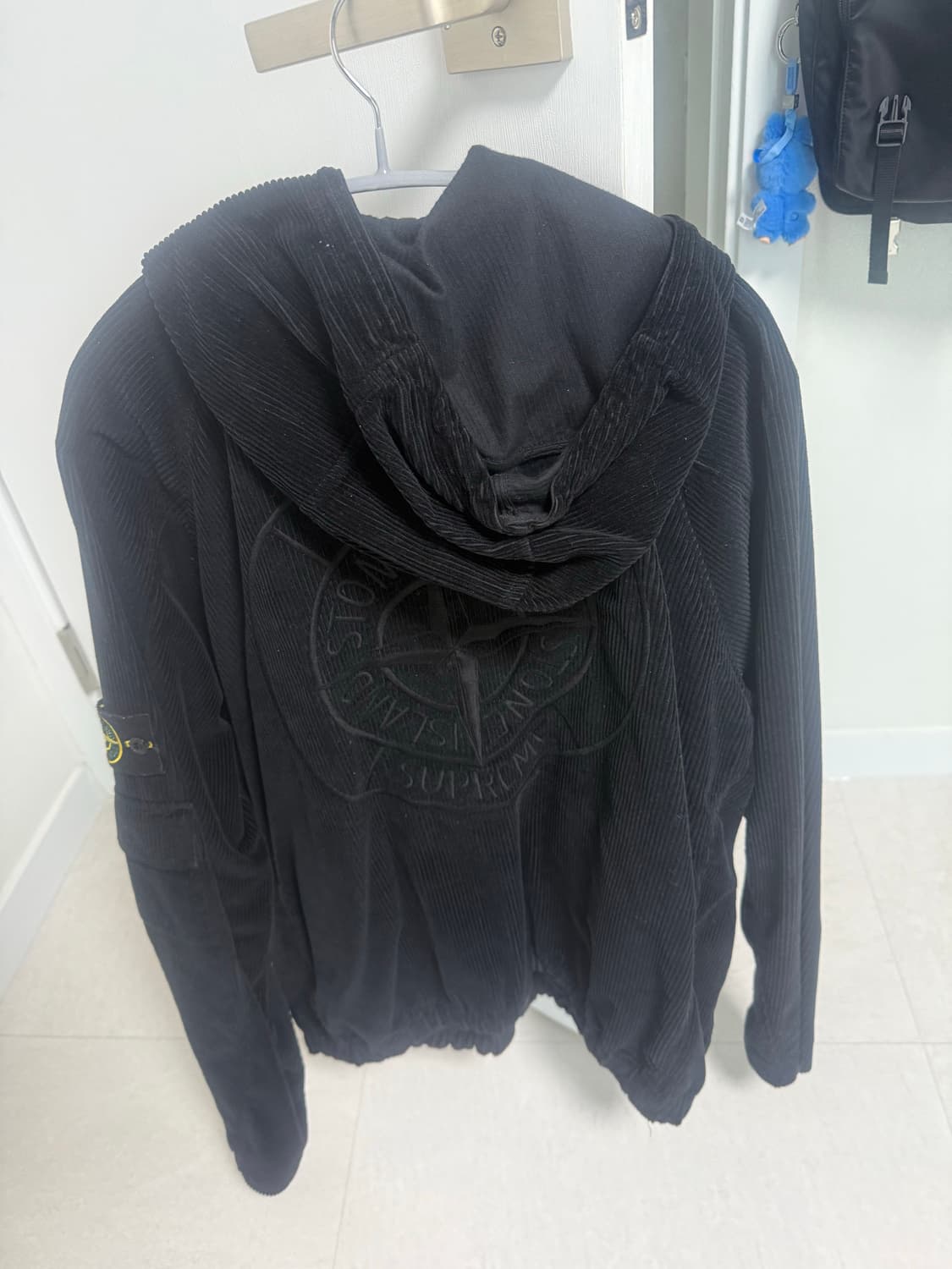 슈프림X스톤 코듀로이 후드집업 상품이미지2