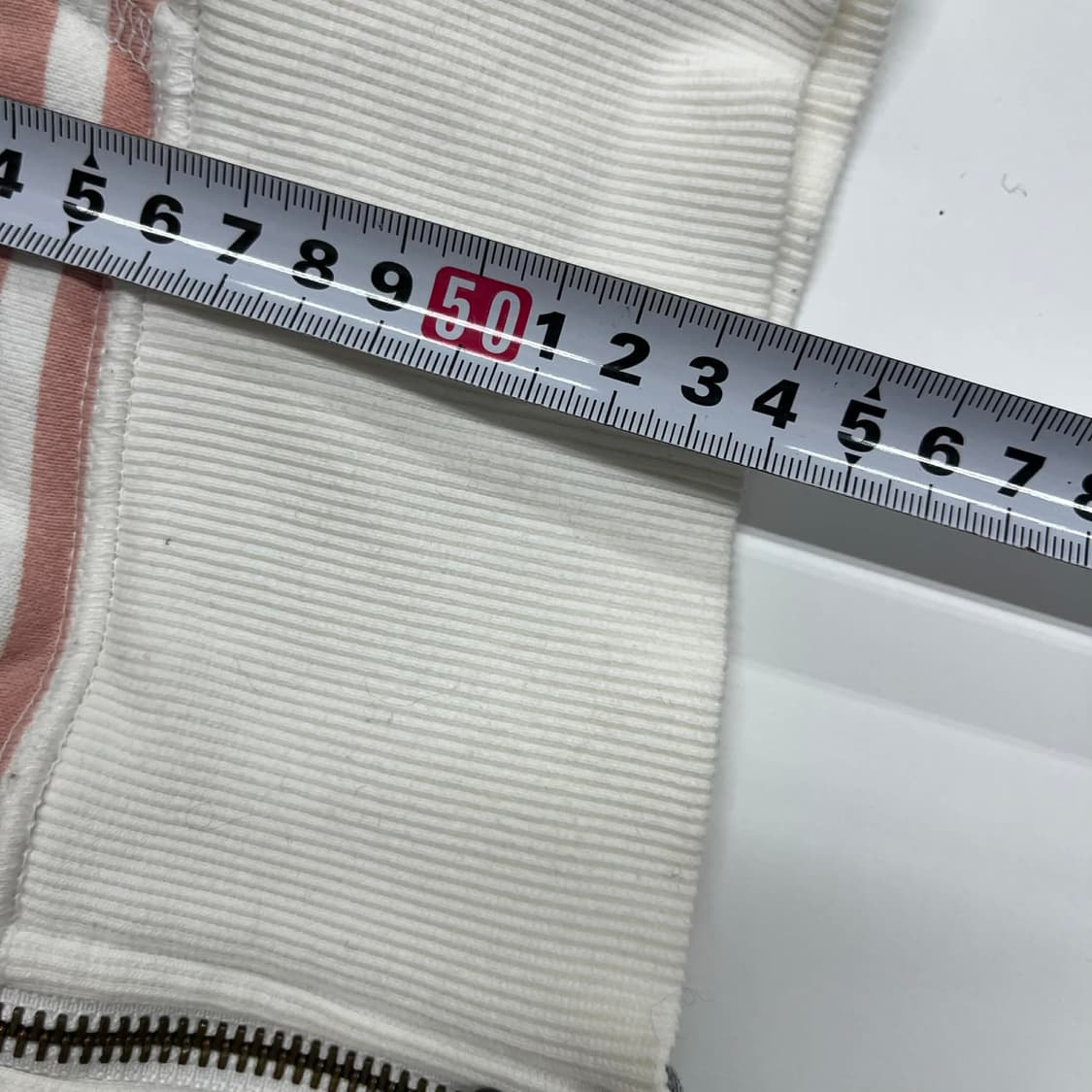 나이키 y2k 베이비핑크 스트라이프 걸즈 여리핏 후드집업 희귀져지(S) 상품이미지8