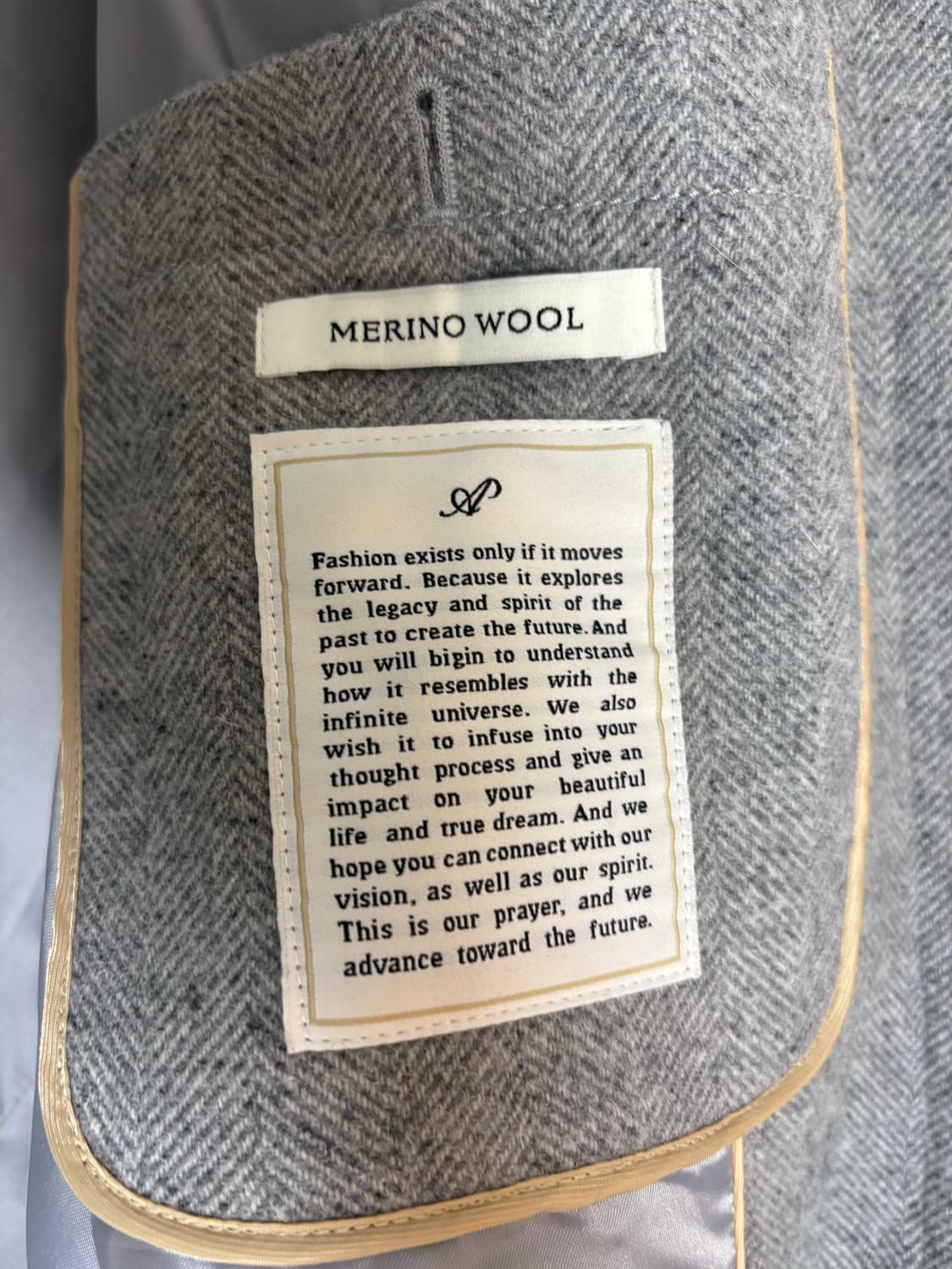 애프터프레이 세이건 더플코트 스모크 그레이 M사이즈 상품이미지4