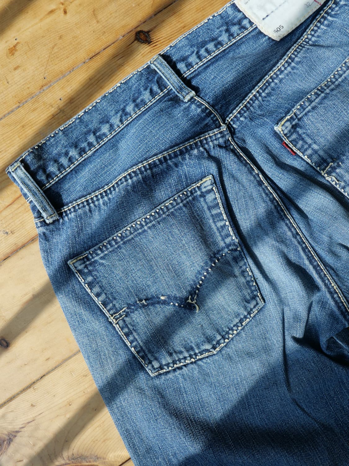 리바이스 505 Vintage Denim “Red Loop” 상품이미지4