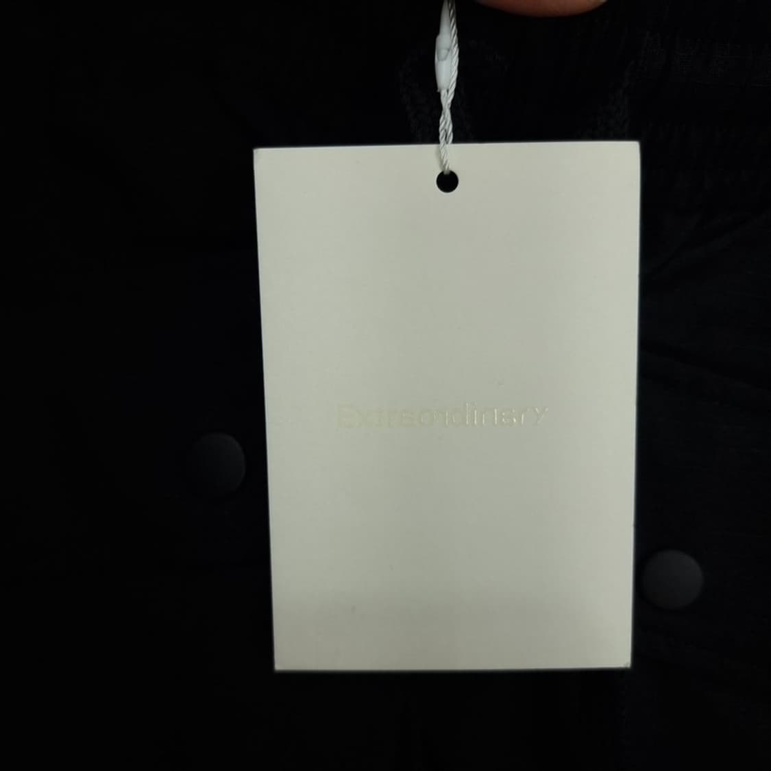 [엑스트라오디너리](새상품) 빅 포켓 카고 팬츠 블랙 M18873 상품이미지8