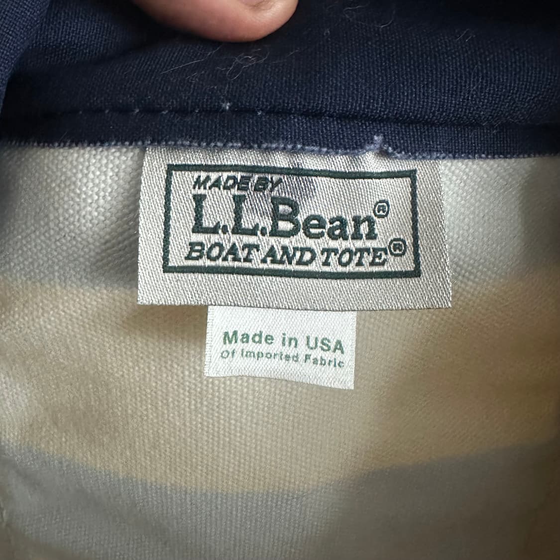 엘엘빈 보트 세일링 토트 라지백 상품이미지6