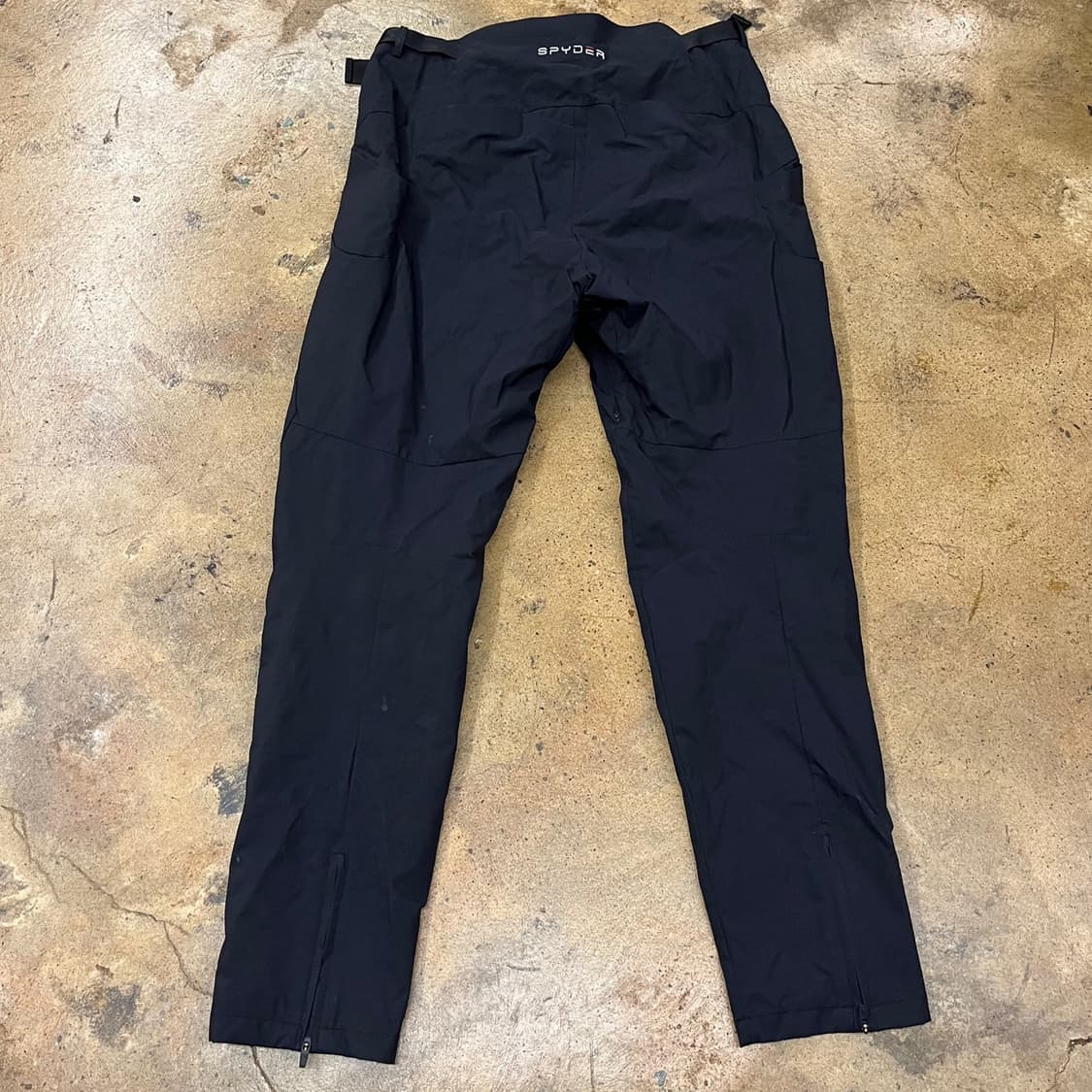 [정품/XL] 스파이더 블랙 벨트 포인트 팬츠 b16 상품이미지3