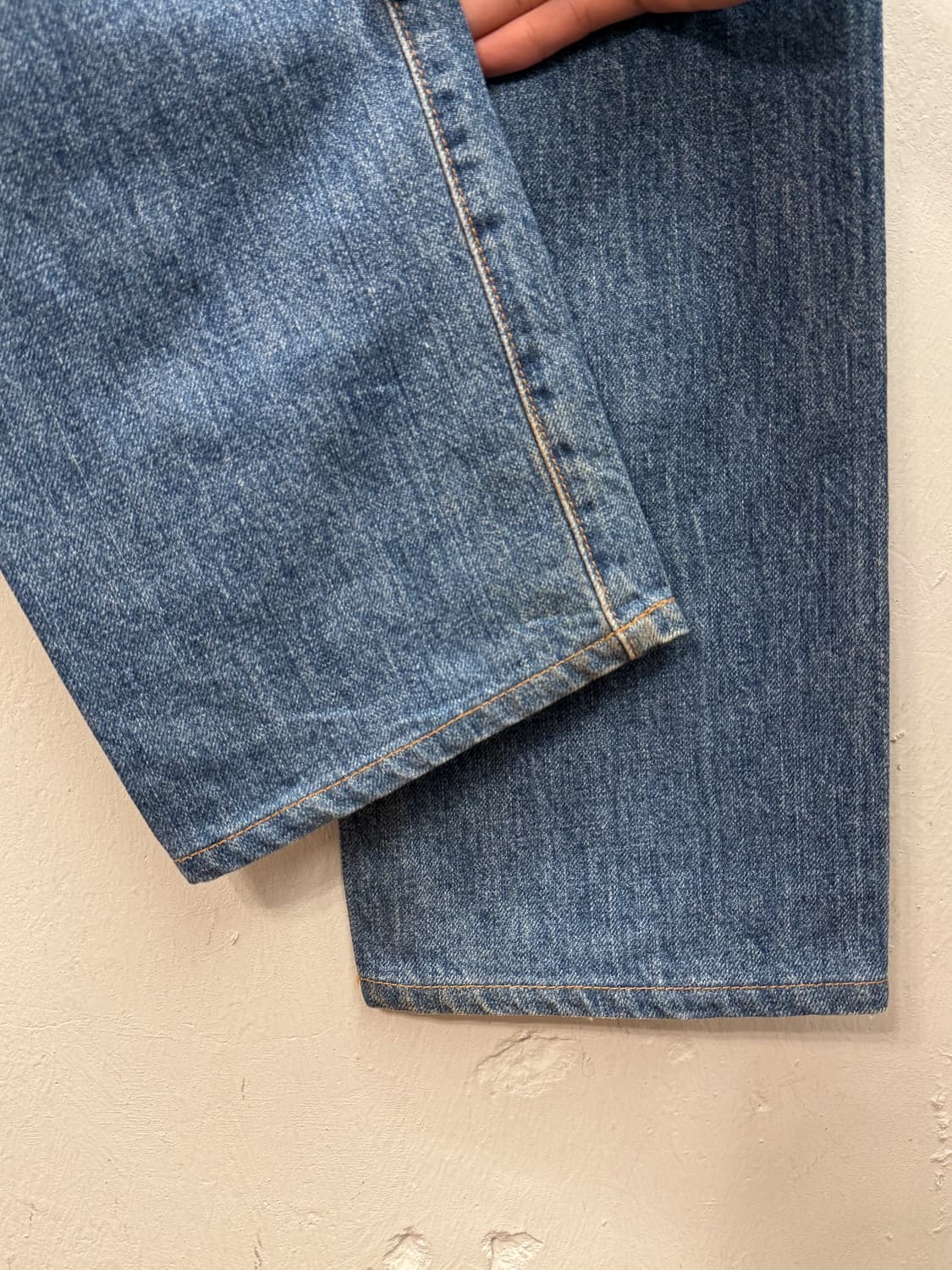Japan Wrangler Blue Bell Straight Denim  상품이미지4