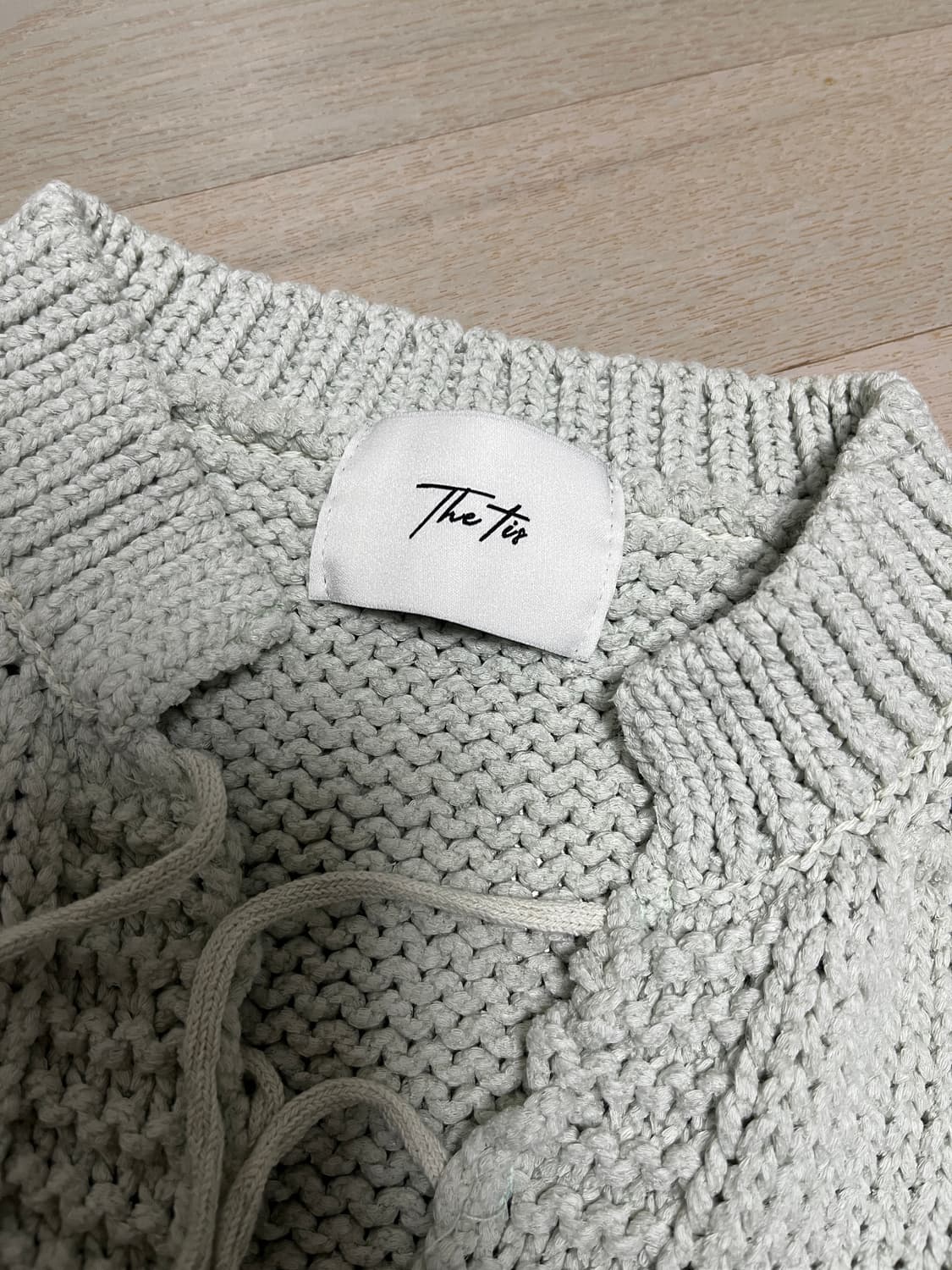 더티스 리본 니트 상품이미지4